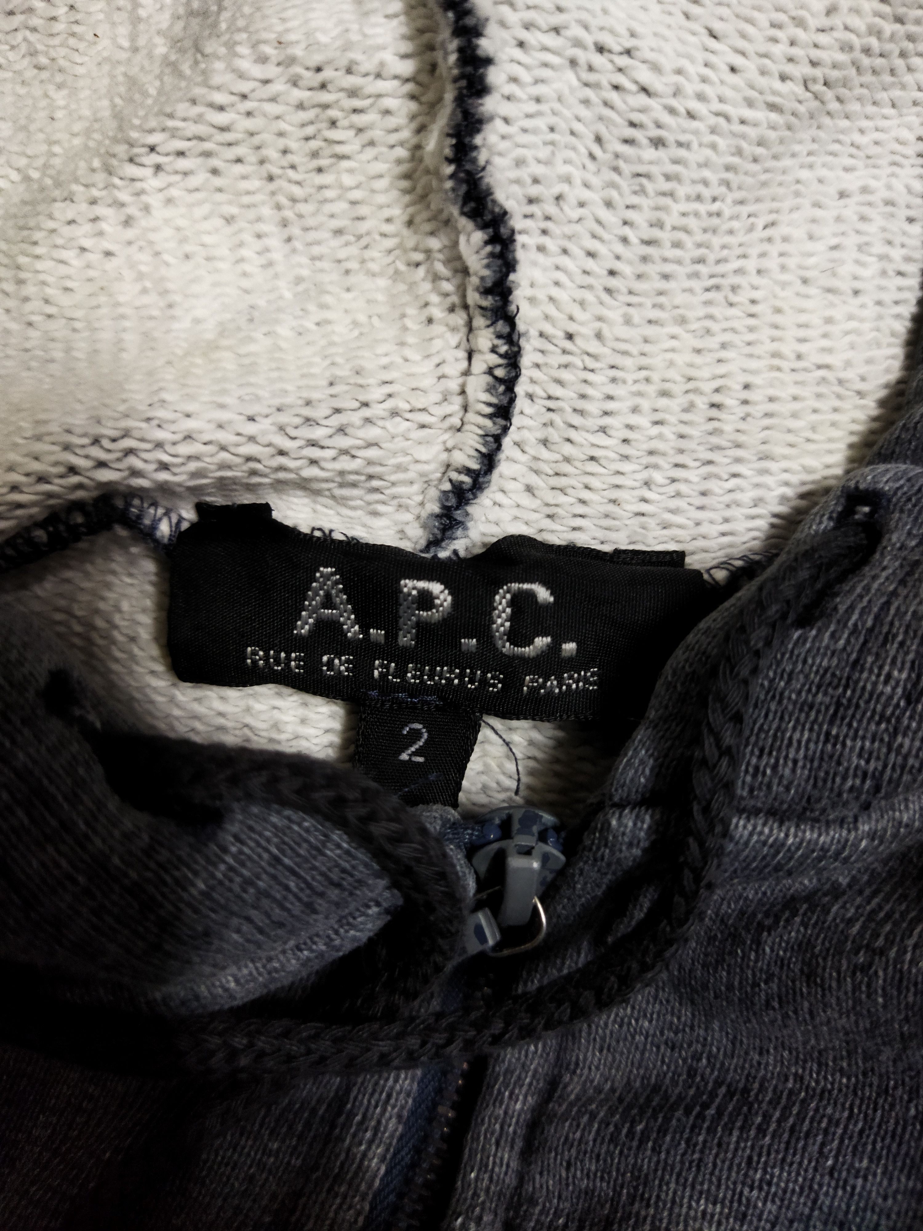 A.P.C. A.P.C Hoodie Size US L / EU 52-54 / 3 - 3 Thumbnail