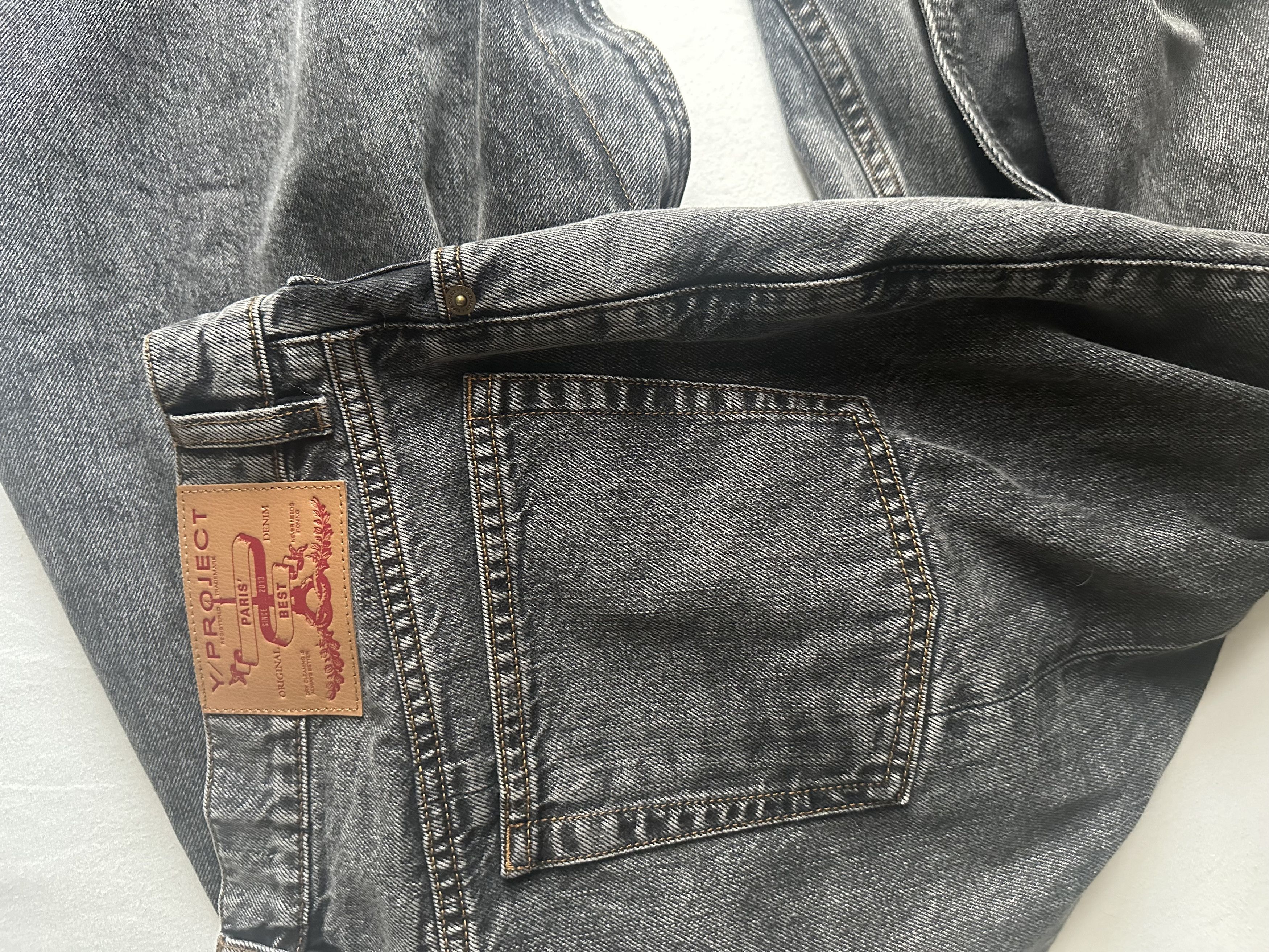 Y/Project Evergreen Banana Jeans Size US 31 - 3 Thumbnail