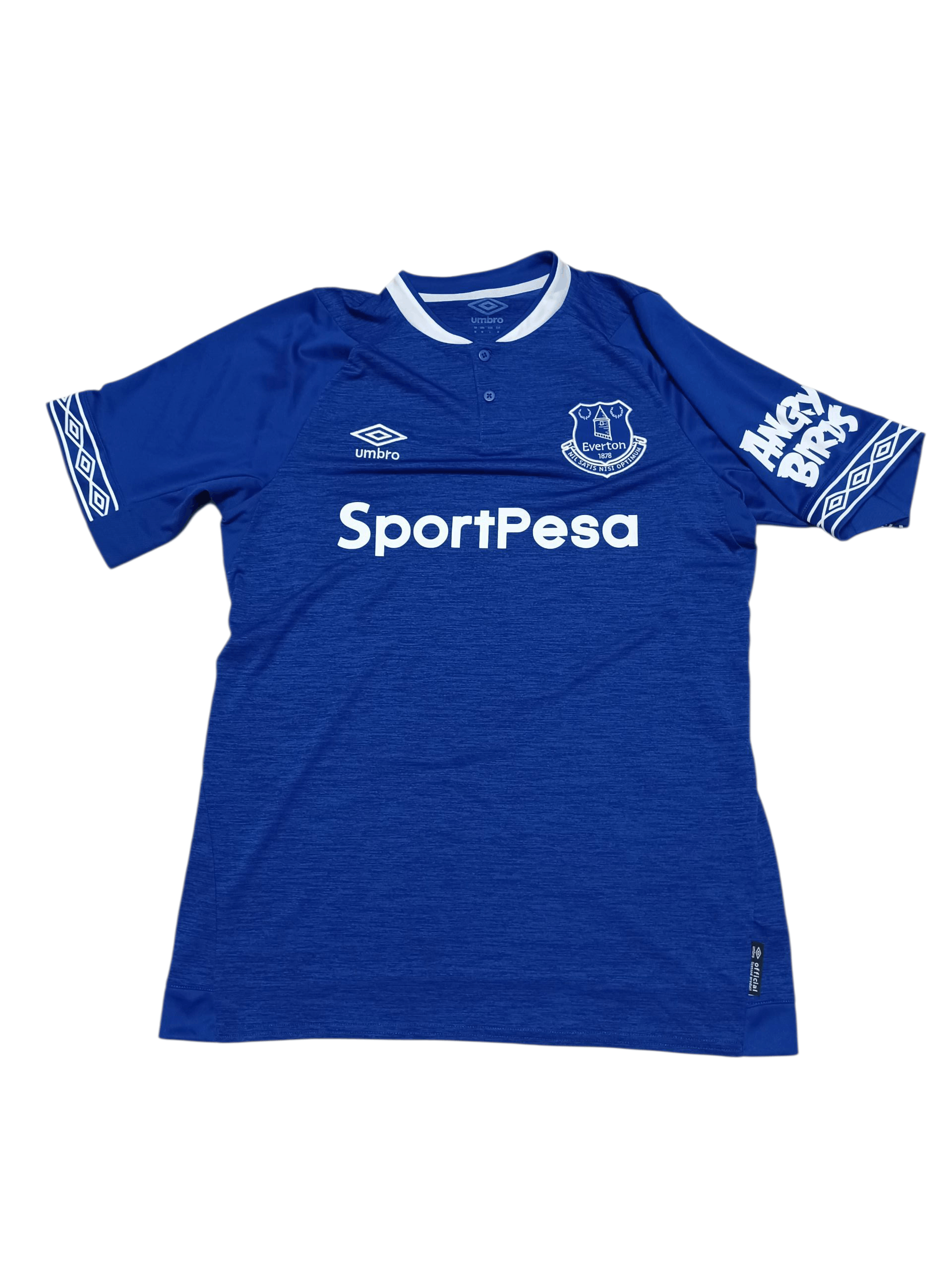 Umbro EVERTON UMBRO SOCCER JERSEY 2018/2019 FOOTBALL BLOKECORE Size US M / EU 48-50 / 2 - 1 Thumbnail