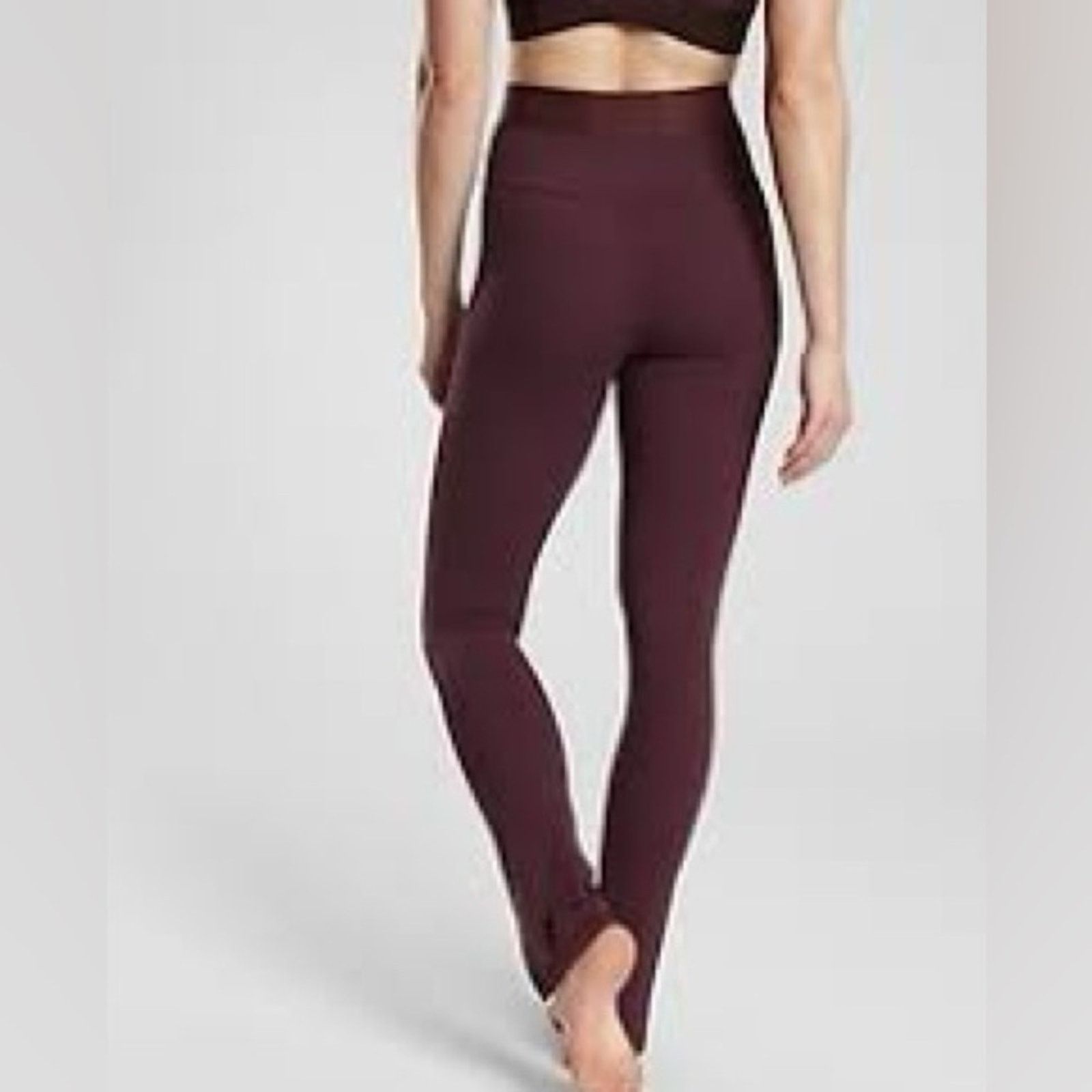 Athleta Athleta Aura Split Hem Pant - burgundy Medium Petite Size 30" / US 8 / IT 44 - 2 Thumbnail