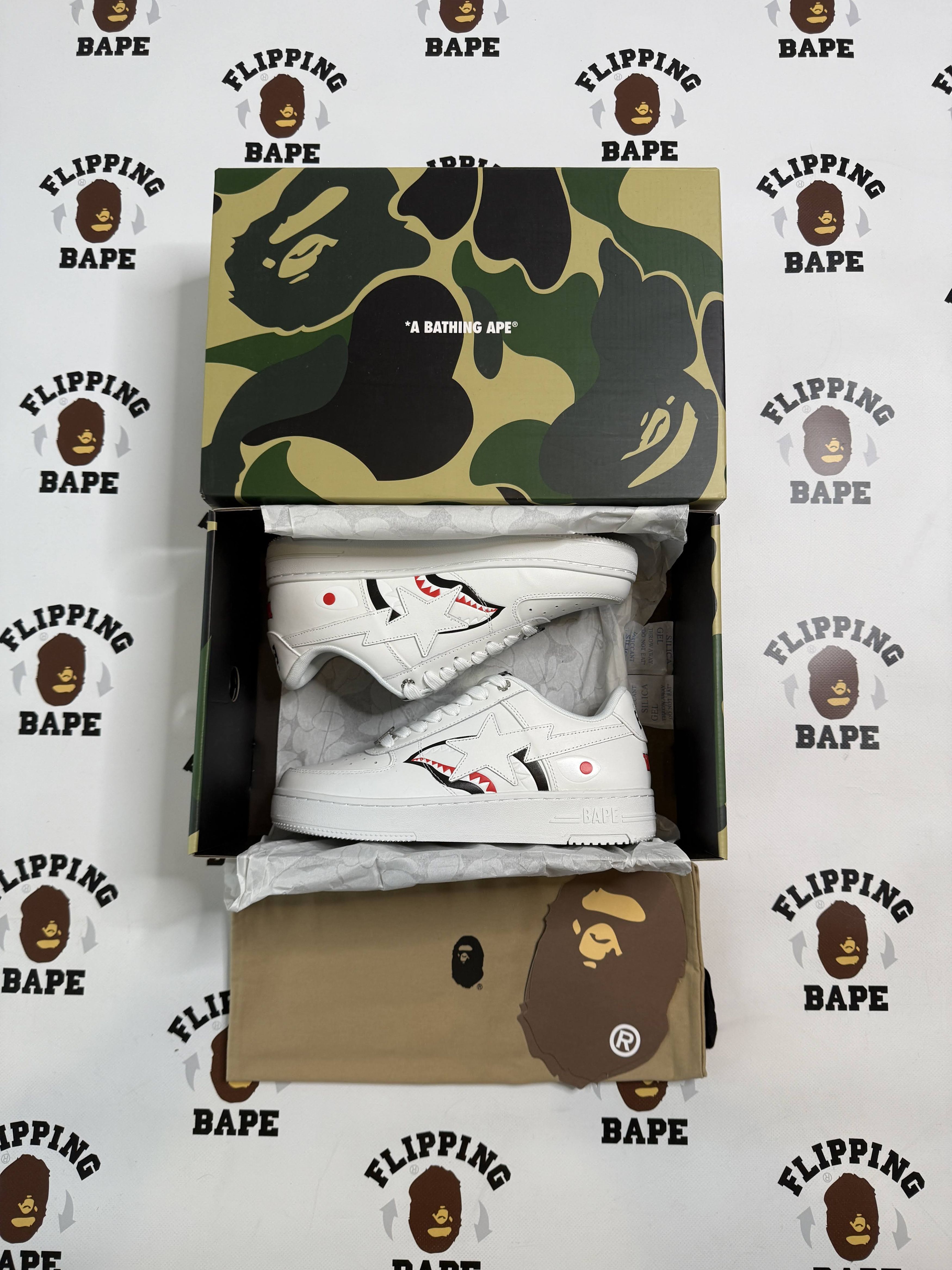 Bape BAPE STA LOW SHARK Size US 8.5 / EU 41-42 - 17 Thumbnail