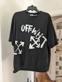 OFF-WHITE Spray Marker Hoodie Black/White Men's - SS21 - US