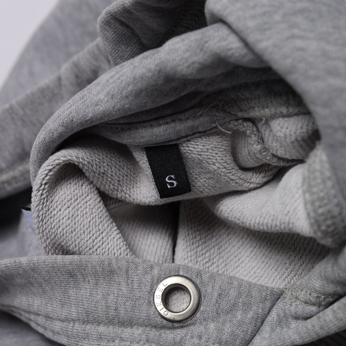 Diesel Diesel Big Logo Gray Hoodie Size US S / EU 44-46 / 1 - 12 Thumbnail