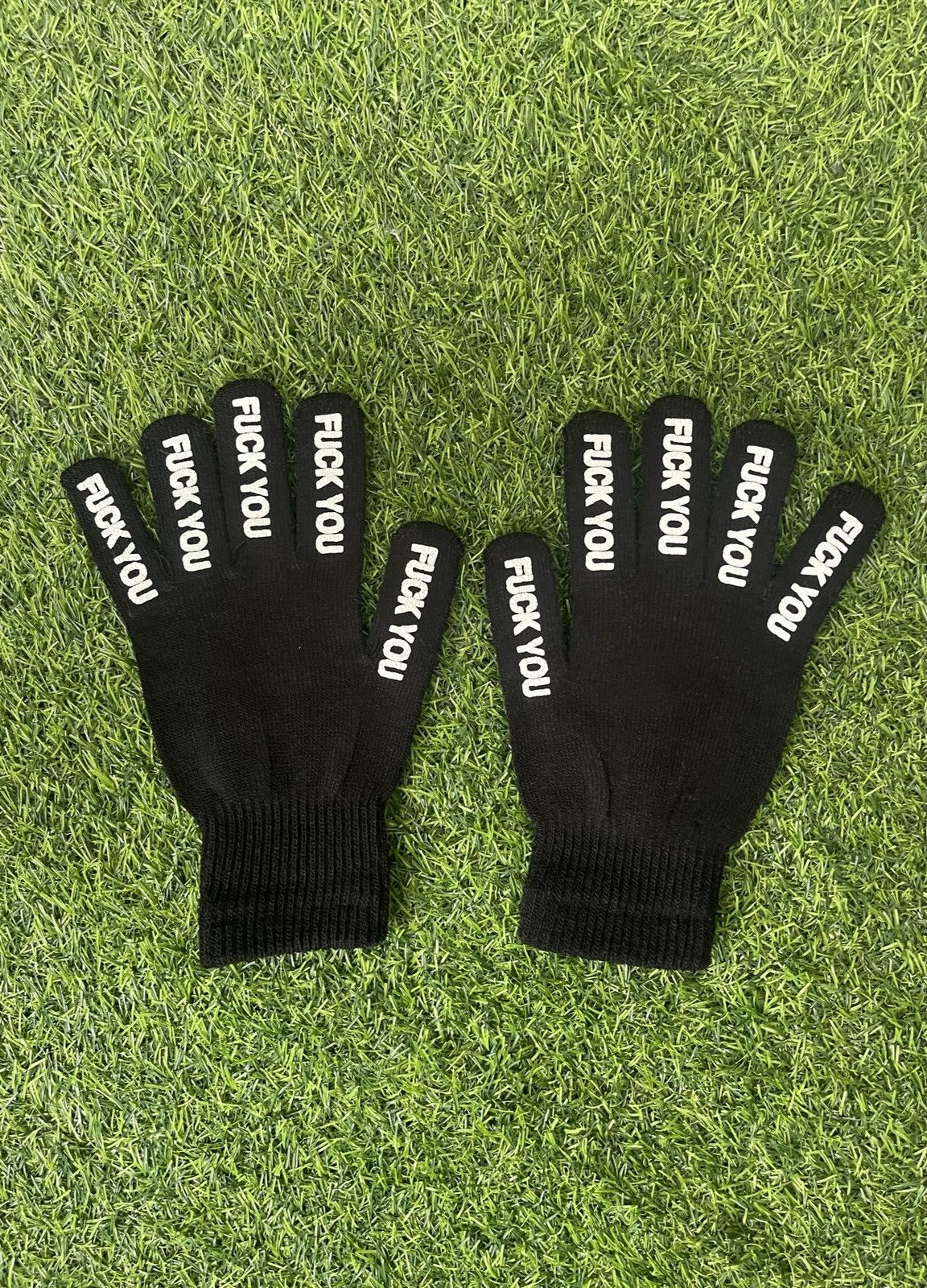 Vintage F*CK YOU GLOVES Size ONE SIZE - 2 Thumbnail