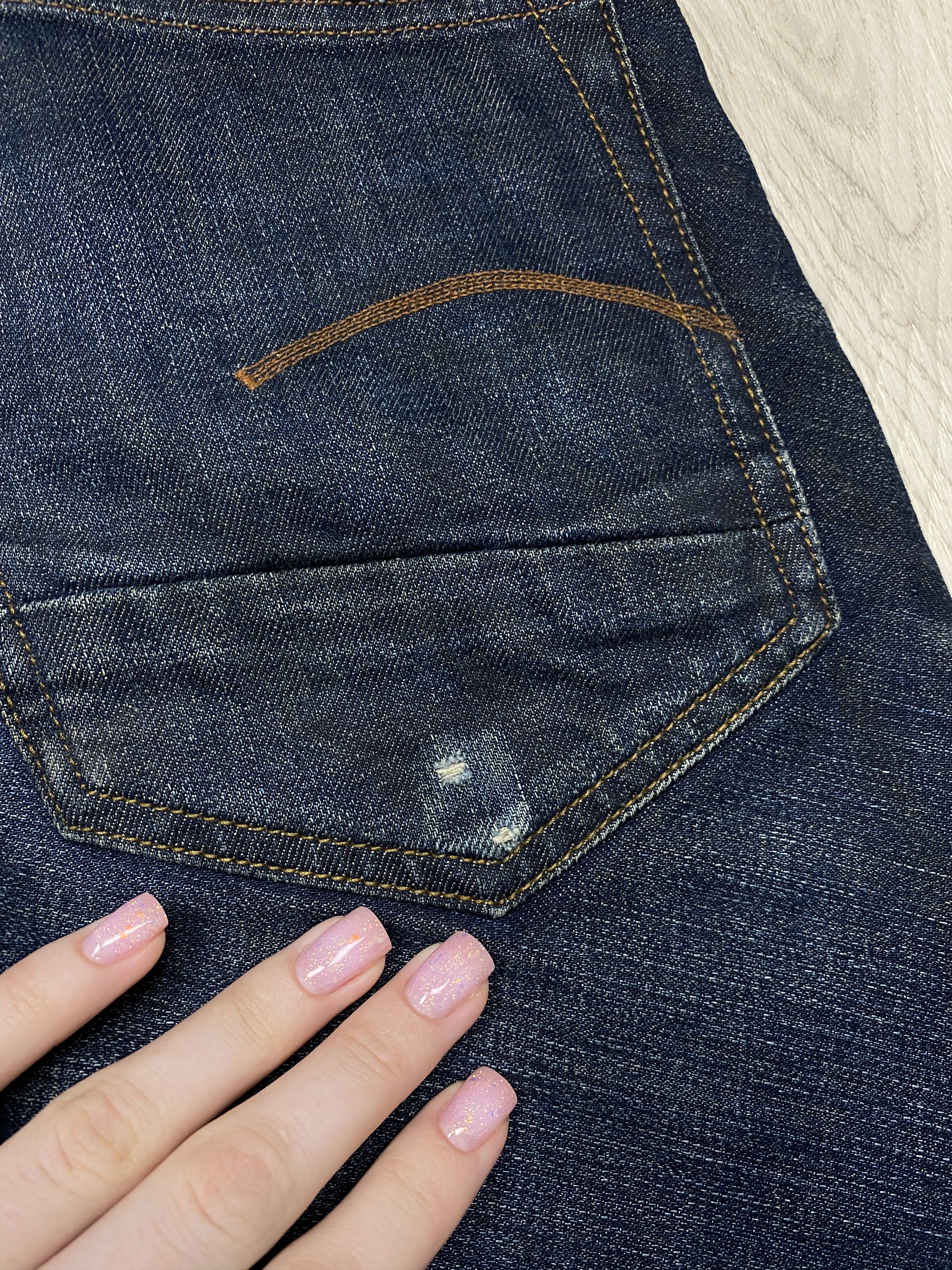 G-Star G Star Raw Vintage Mens 3D Relaxed Tapered Denim Pants Jeans Size US 30 / EU 46 - 8 Thumbnail