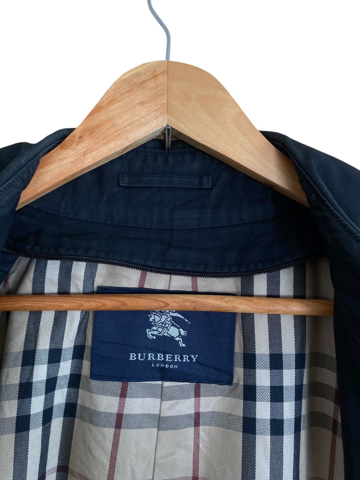 Burberry Very Rare Vintage Burberry Checkered Trench Coat 2000s Size US L / EU 52-54 / 3 - 11 Thumbnail