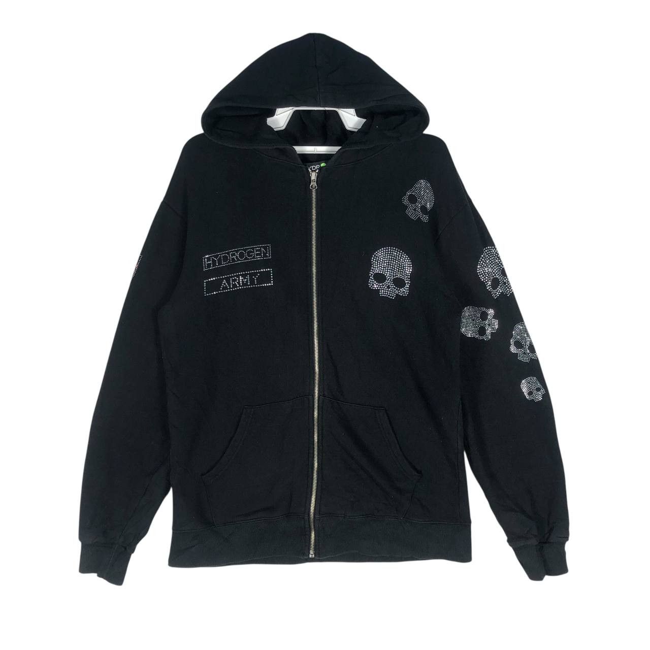HYDROGEN Vintage Hydrogen Zipper Sweatshirt Size US XL / EU 56 / 4 - 1 Thumbnail