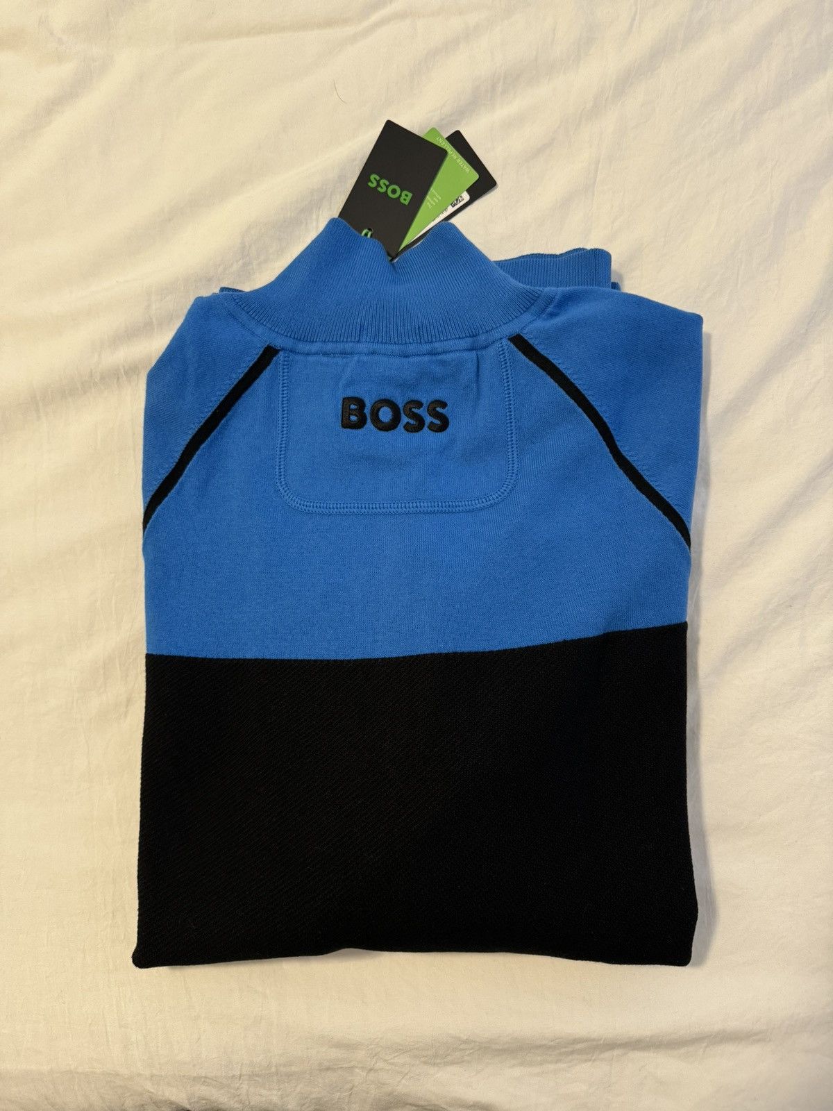 Hugo Boss Sweater with Color Blocking with Logo Size US XL / EU 56 / 4 - 5 Thumbnail