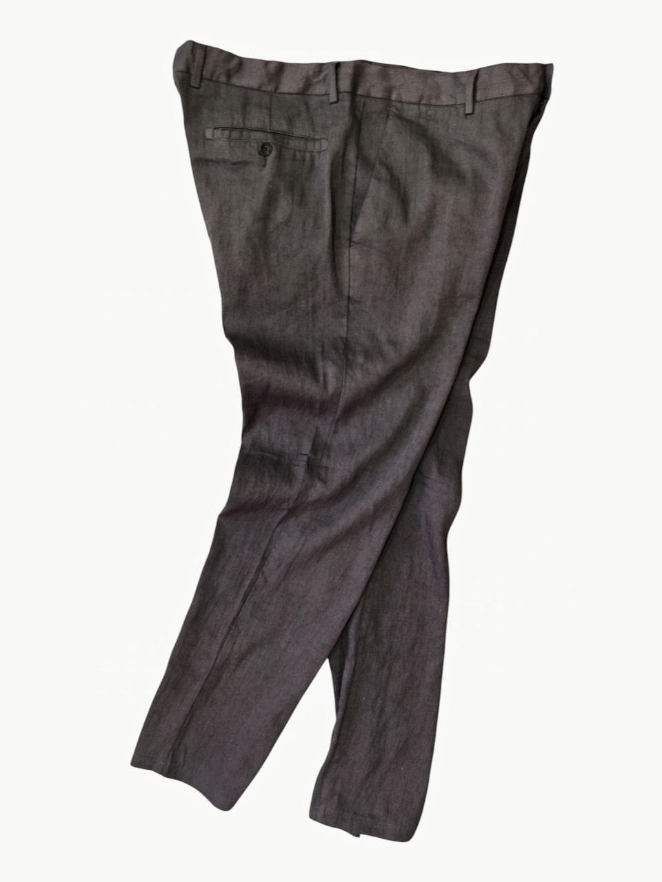 C.P. Company × Massimo Osti × Vintage C.P. Company Vintage Mens LINEN Pants Trousers Size US 34 / EU 50 - 2 Thumbnail