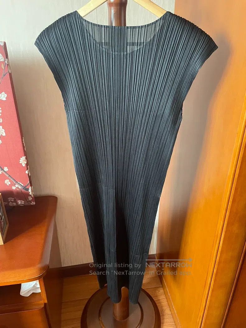 Issey Miyake Issey Miyake Pleated Dress Size XL / US 12-14 / IT 48-50 - 4 Thumbnail