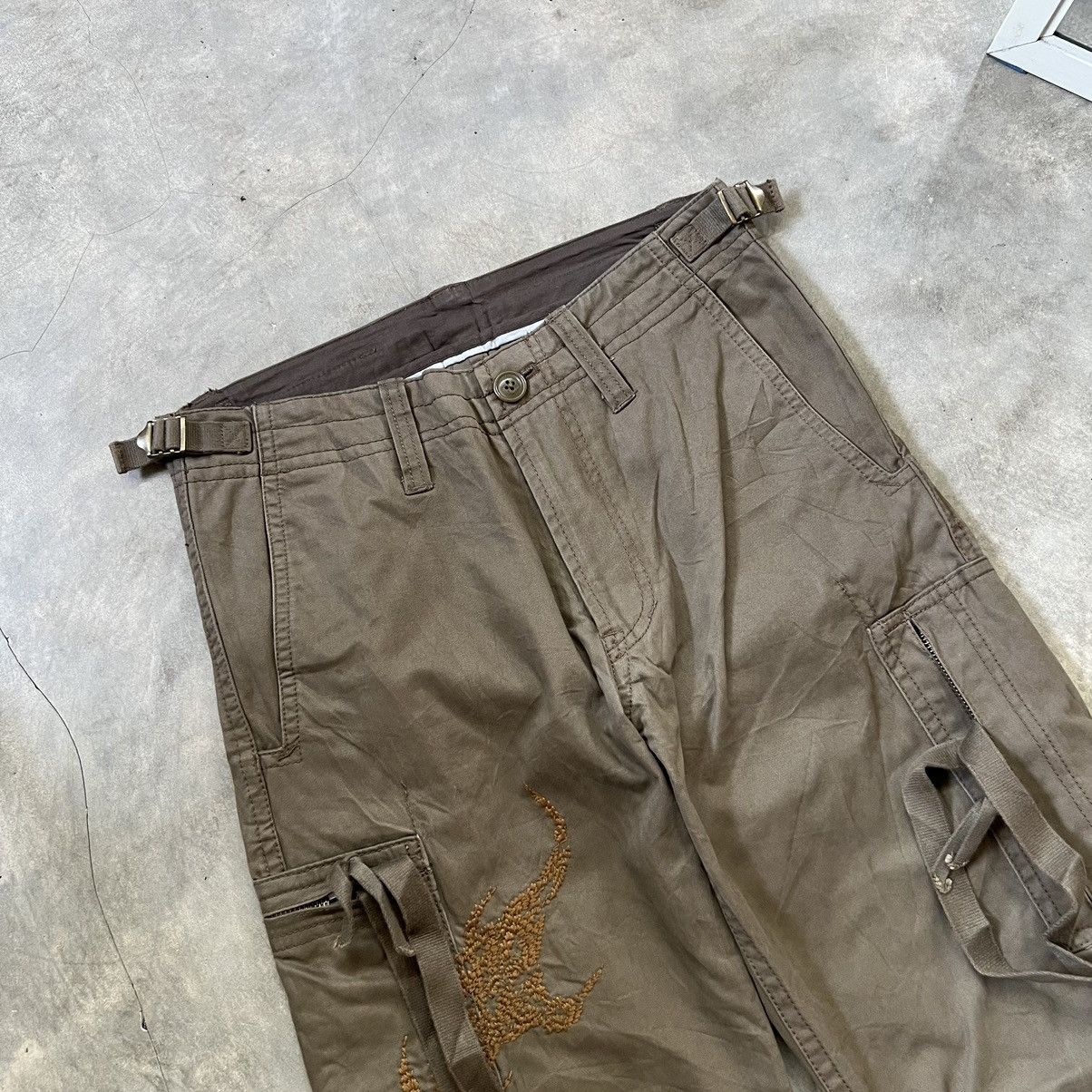 291295=Homme 291295 Homme Y2K Style Bondage Cargo Pants Size US 30 / EU 46 - 3 Thumbnail