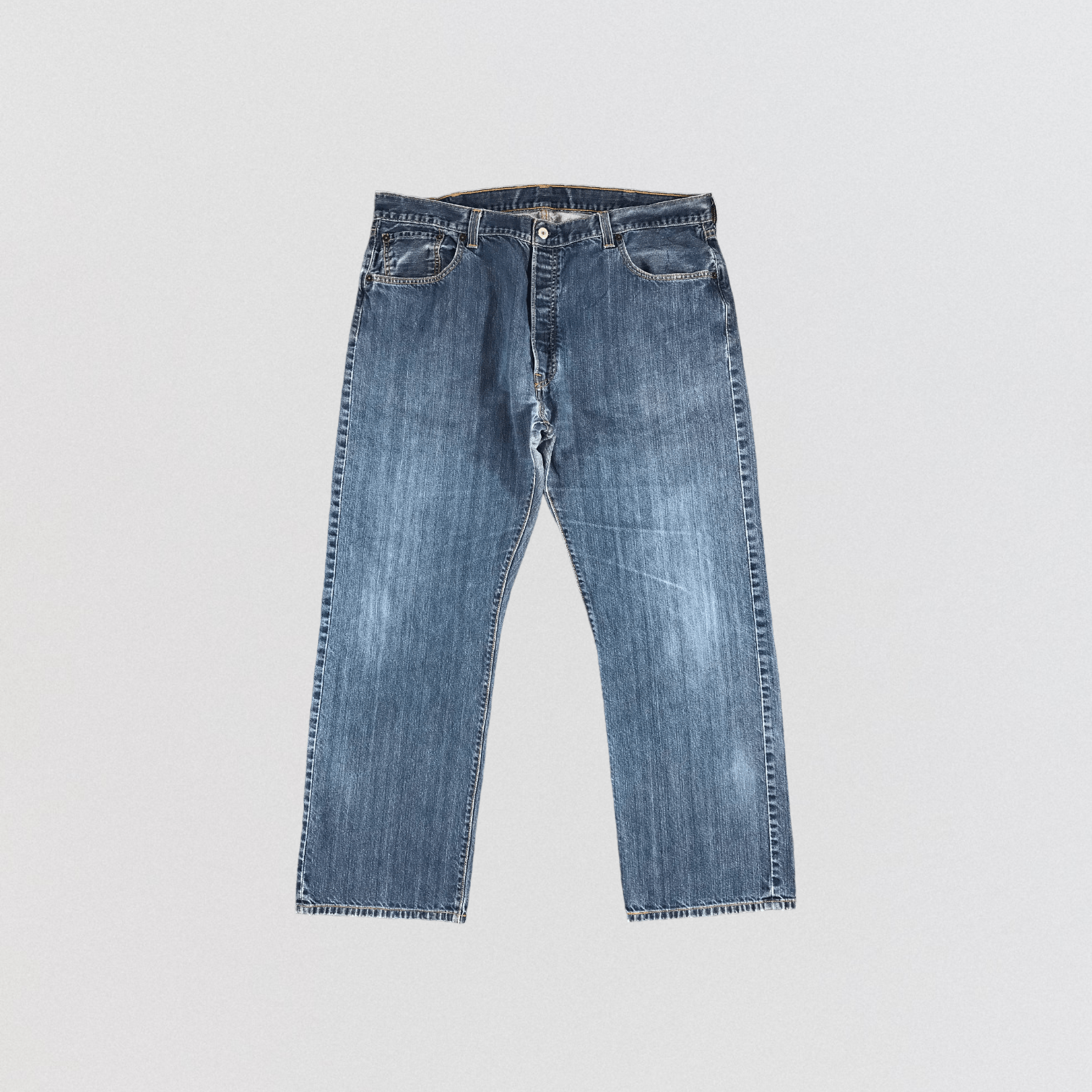 Image of Levis 501 Jeans-Jm1228 in Blue, Men's (Size 41)