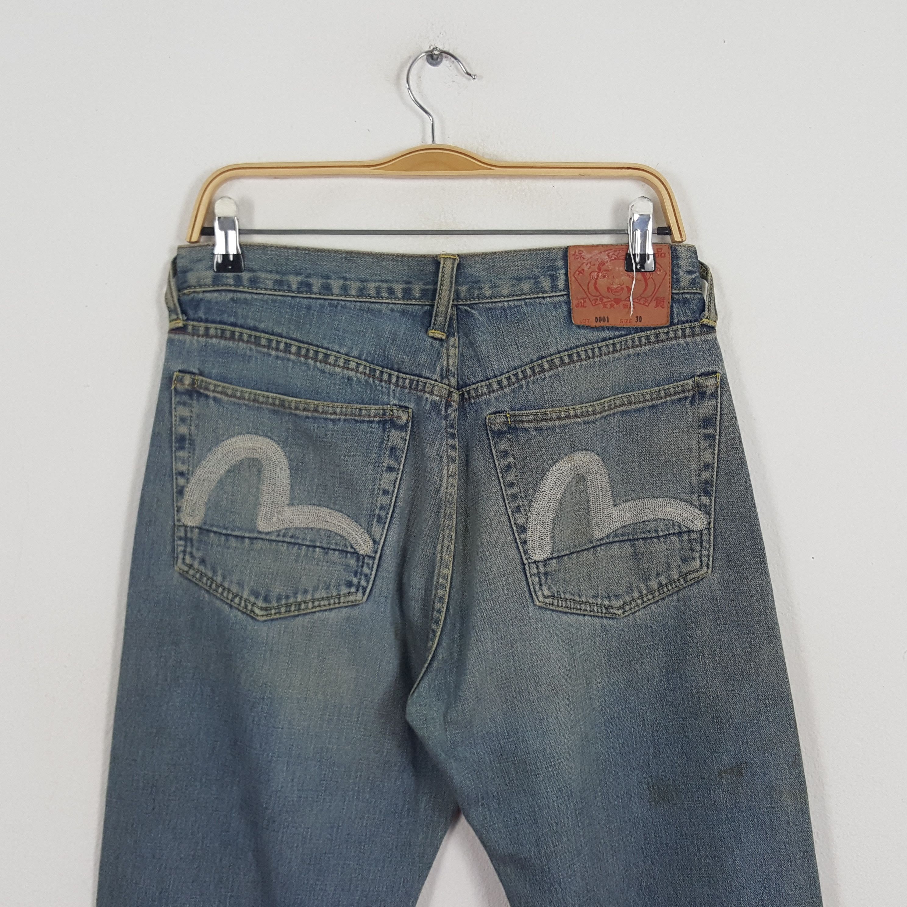 Evisu × Japanese Brand × Vintage VIntage Evisu Japanese Brand Daicock Custom Art Denim Jeans Size US 30 / EU 46 - 5 Thumbnail