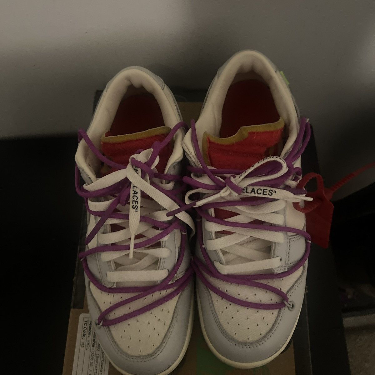Off-White Off white lot dunk 45 Size US 9.5 / EU 42-43 - 7 Thumbnail