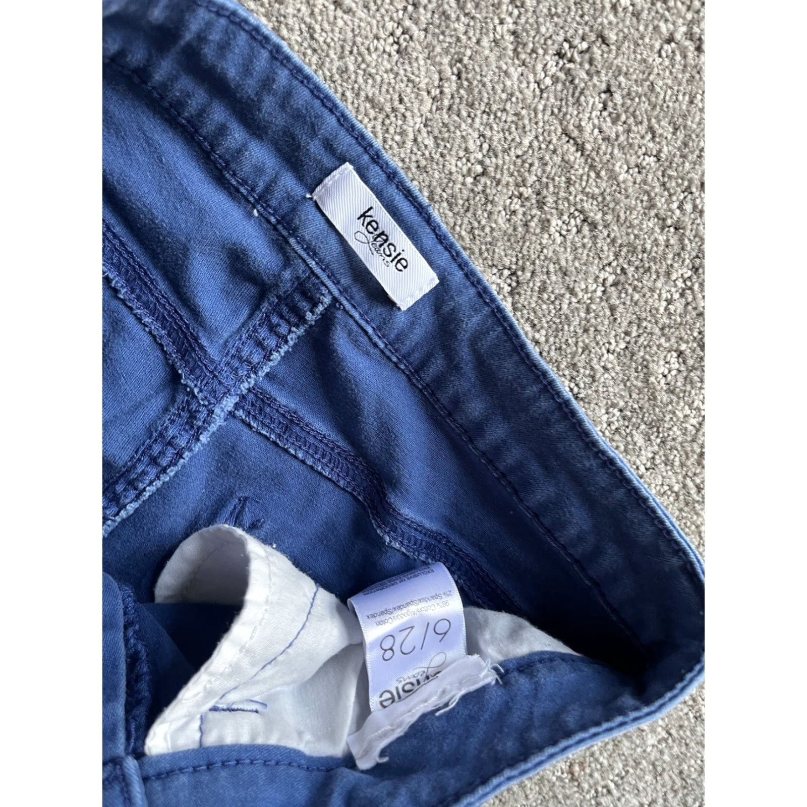 Vintage Kensie Jeans Jeans Women 6/28 Mid Rise Skinny Blue Stretch Size 28" / US 6 / IT 42 - 3 Thumbnail