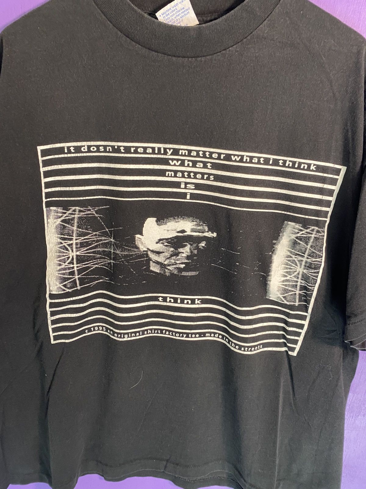 Arts & Science Vintage 1995 what matters is think art tee Size US XXL / EU 58 / 5 - 3 Thumbnail