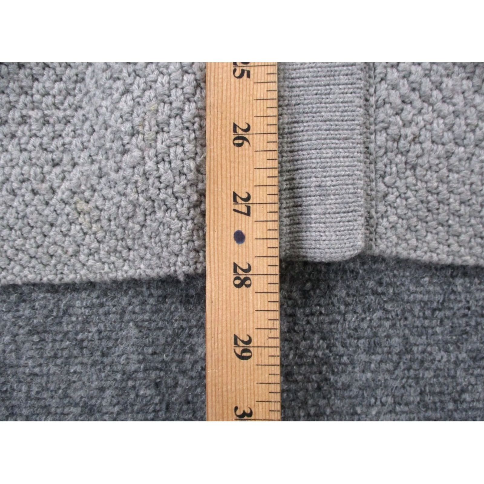 Patagonia Patagonia Coat Womens S Gray Merino Wool Cardigan Long 50460 Casual Windproof Regular Size S Black/Gray Logo Outdoor Womens Size S / US 4 / IT 40 - 4 Thumbnail