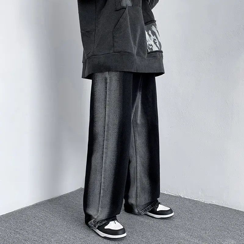 Japanese Brand Retro loose hip-hop wide leg jeans Size US 32 / EU 48 - 2 Thumbnail