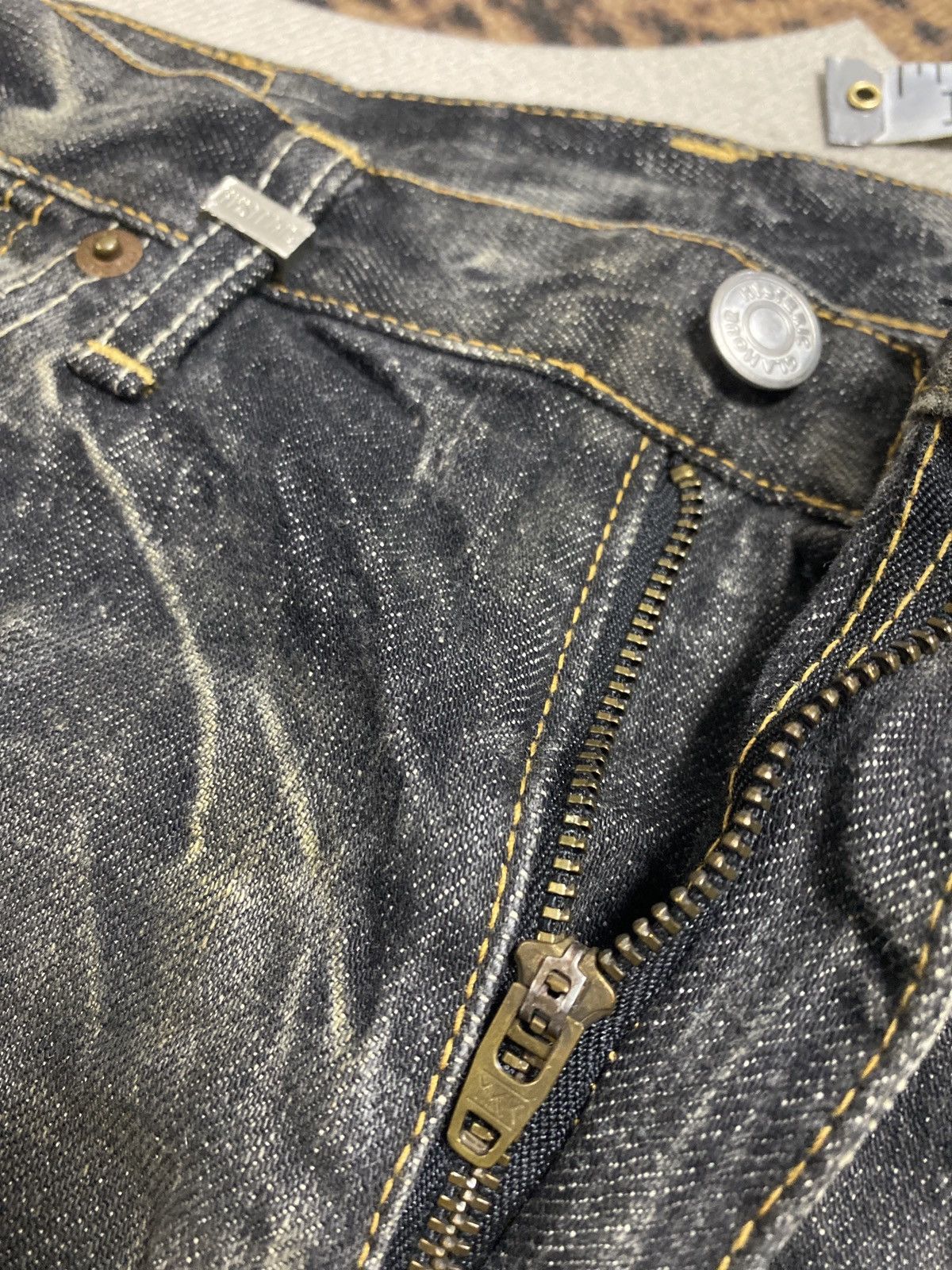 Hysteric Glamour Vintage Hysteric Glamour mini skirt distress denim Size 28" / US 6 / IT 42 - 16 Thumbnail