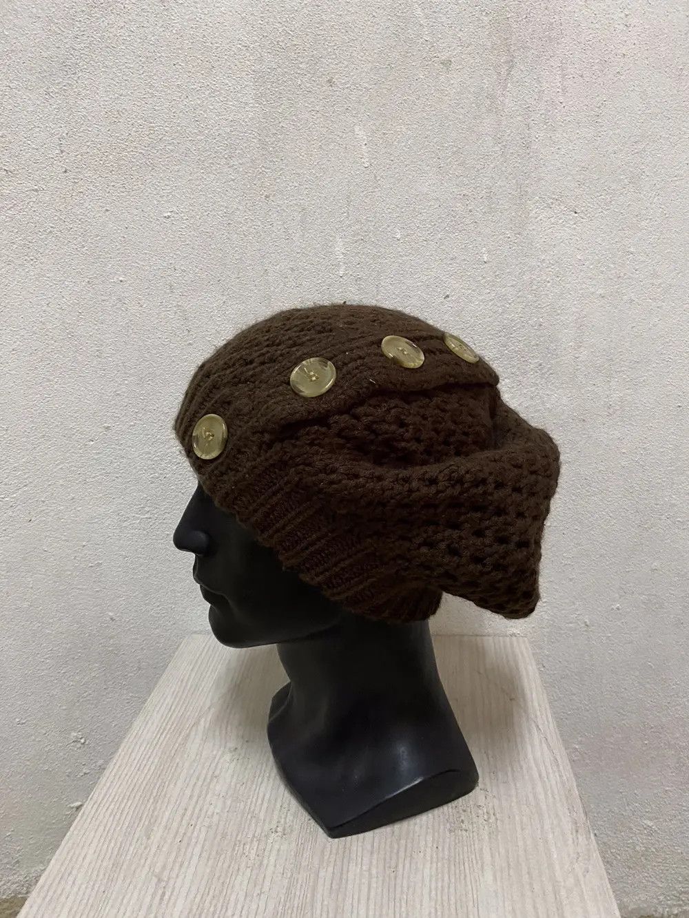 Japanese Brand Japanese Brand Knit Beanie Hat Size ONE SIZE - 2 Thumbnail