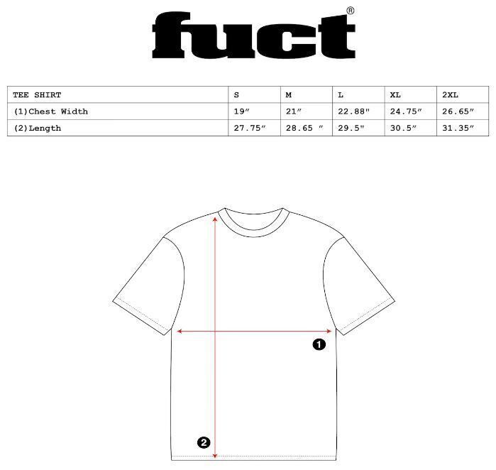 FUCT FUCT ANNIVERSARY GOODFELLAS T-SHIRT Size US L / EU 52-54 / 3 - 2 Thumbnail