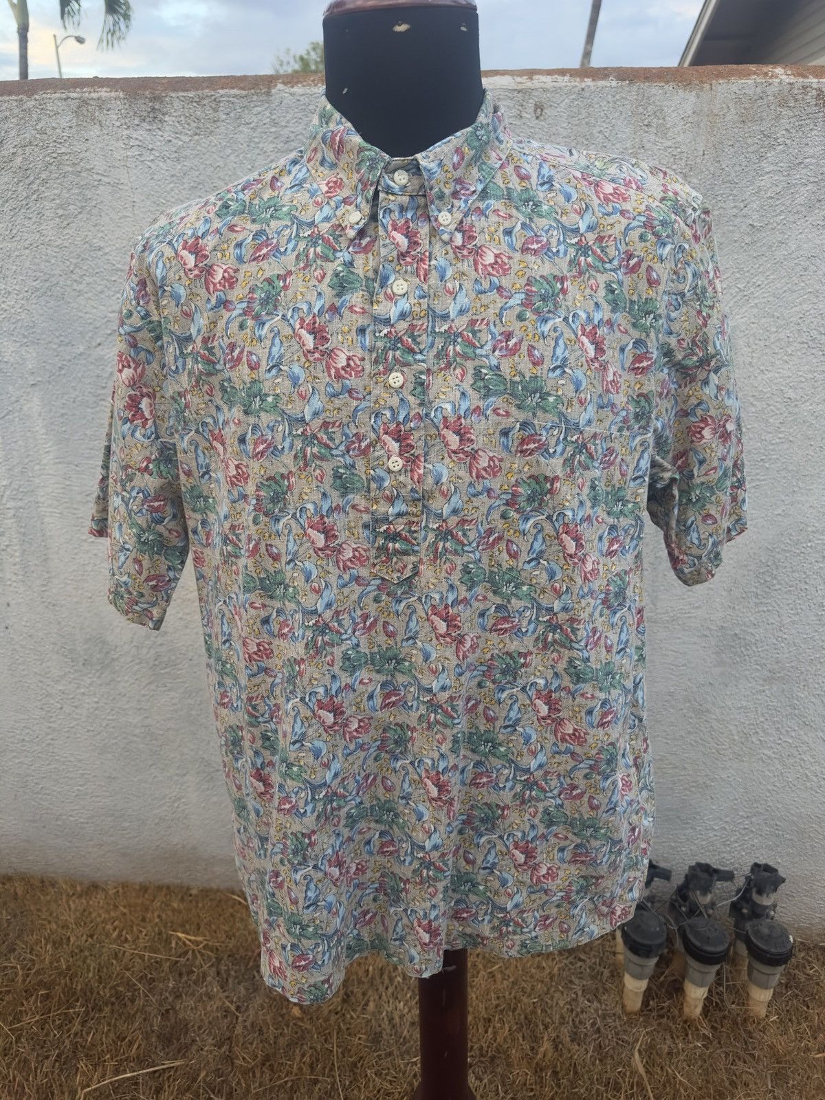 Reyn Spooner PreOwned Reyn Spooner Hawaiian Print Multicolored Men's XL Size US XL / EU 56 / 4 - 1 Thumbnail
