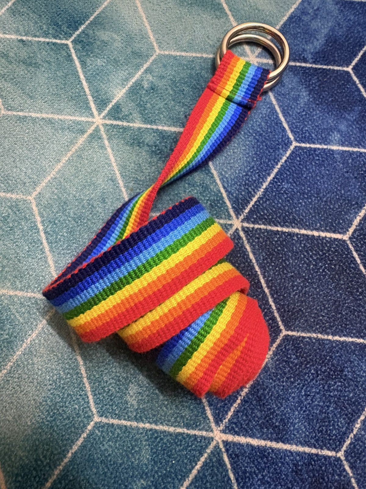 Hysteric Glamour 🔥HOT🔥 VINTAGE HYSTERIC GLAMOUR RAINBOW BELT VERY RARE Size 40 - 1 Thumbnail