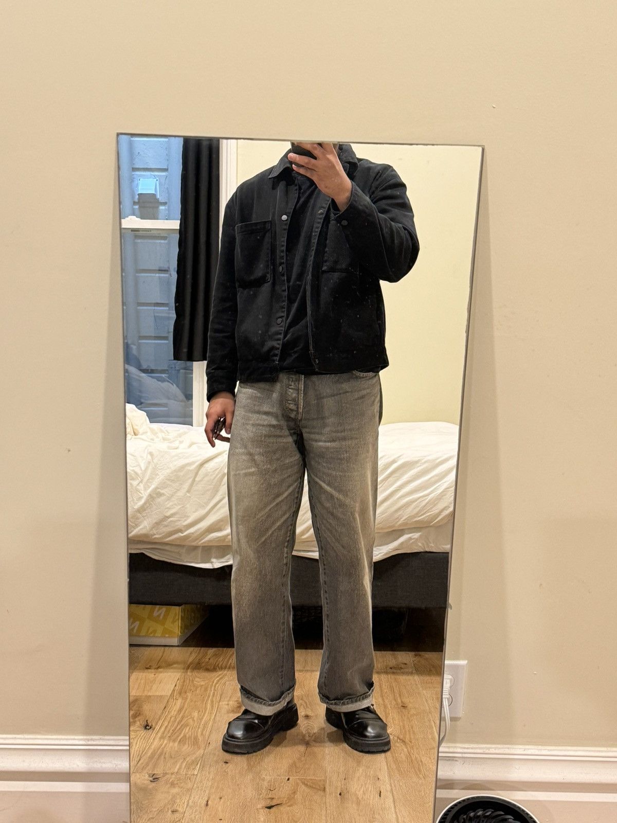 パンツ Simply Complicated BF JEAN vintage black Simply Complicated BF JEAN vintage black Japanese Brand