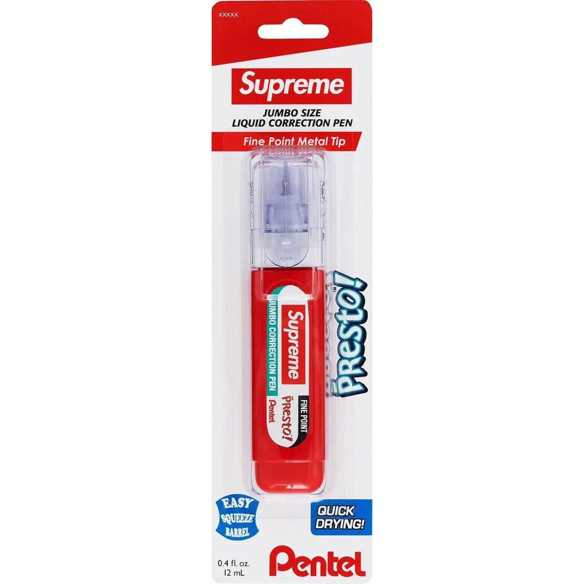 Supreme Supreme Pentel Presto Correction Pen White Out Size ONE SIZE - 1 Thumbnail