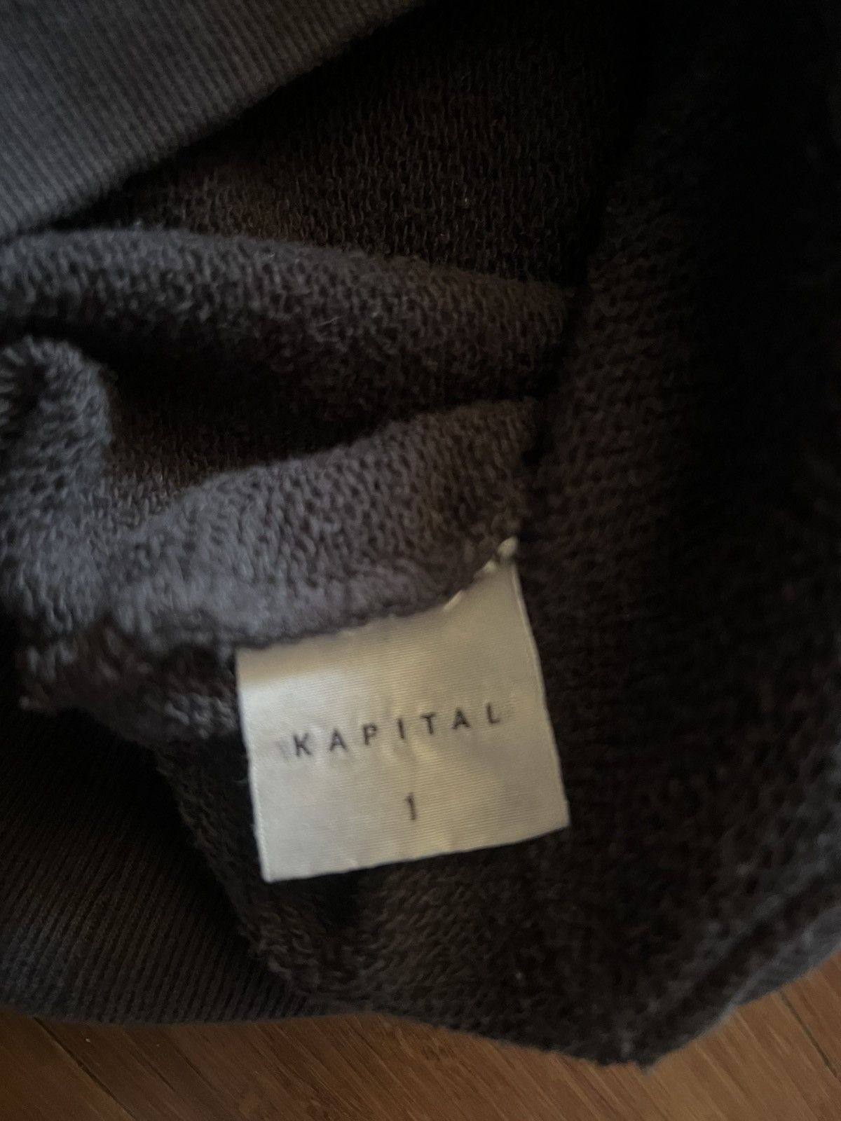 Kapital Raglan Sleeve Kapital ‘Surf’ Hoodie Size US S / EU 44-46 / 1 - 5 Thumbnail