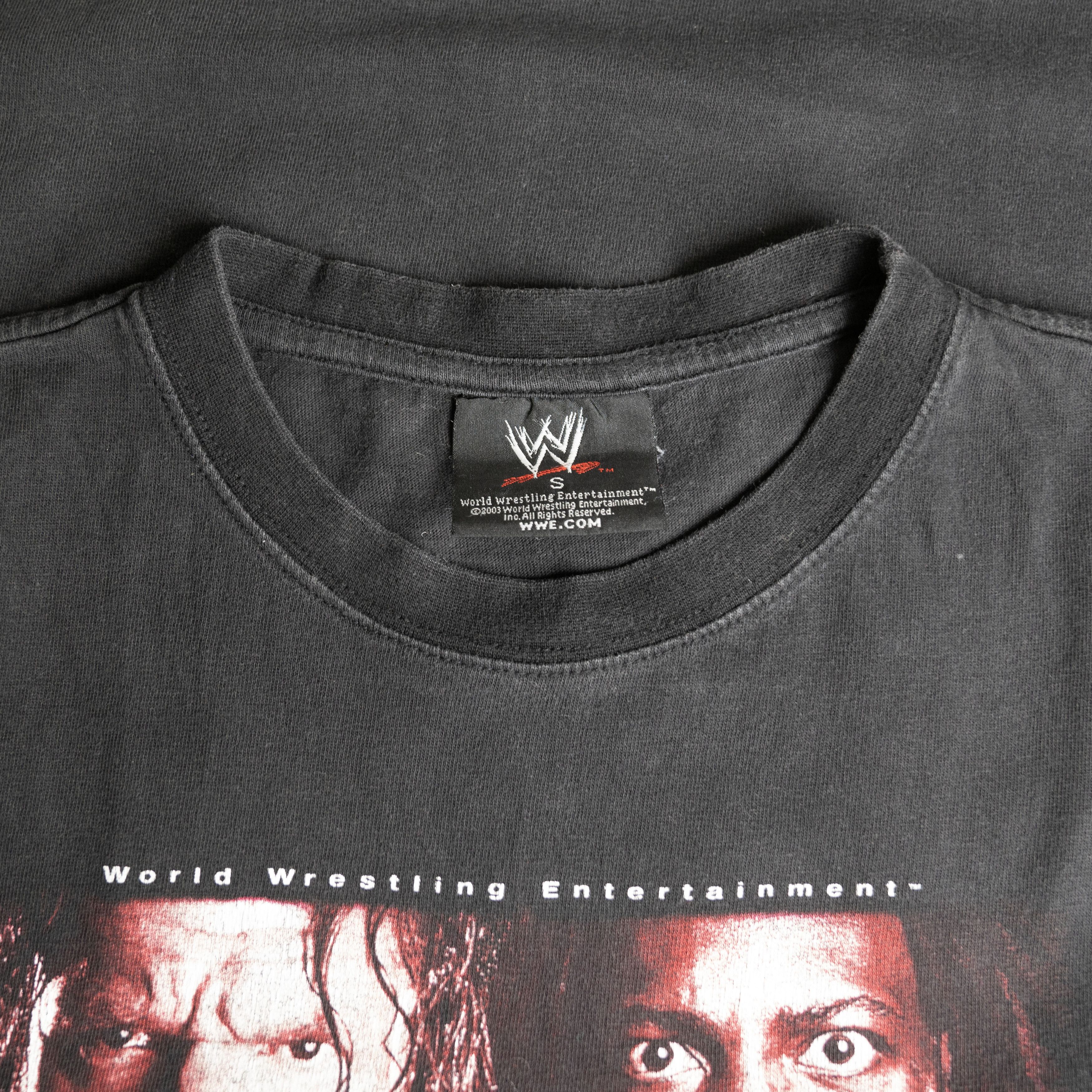 WCW/nWo × WWE × WWF Vintage 2003 WWE Ruthless Agression Wrestlemania Tee Shirt Size US S / EU 44-46 / 1 - 3 Thumbnail