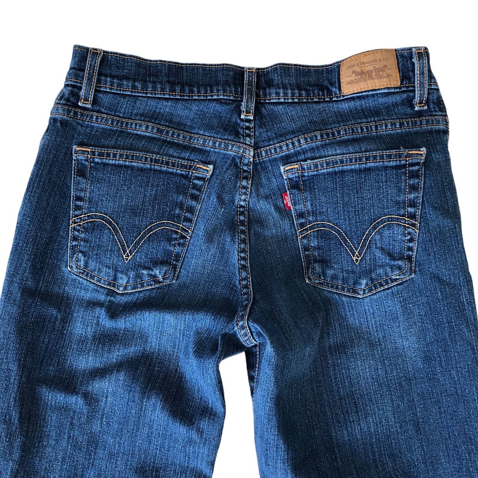 Stewart & Strauss Levi Strauss & Co. 550 Relaxed Bootcut Blue Jeans Size 10 Size 32" / US 10 / IT 46 - 4 Thumbnail