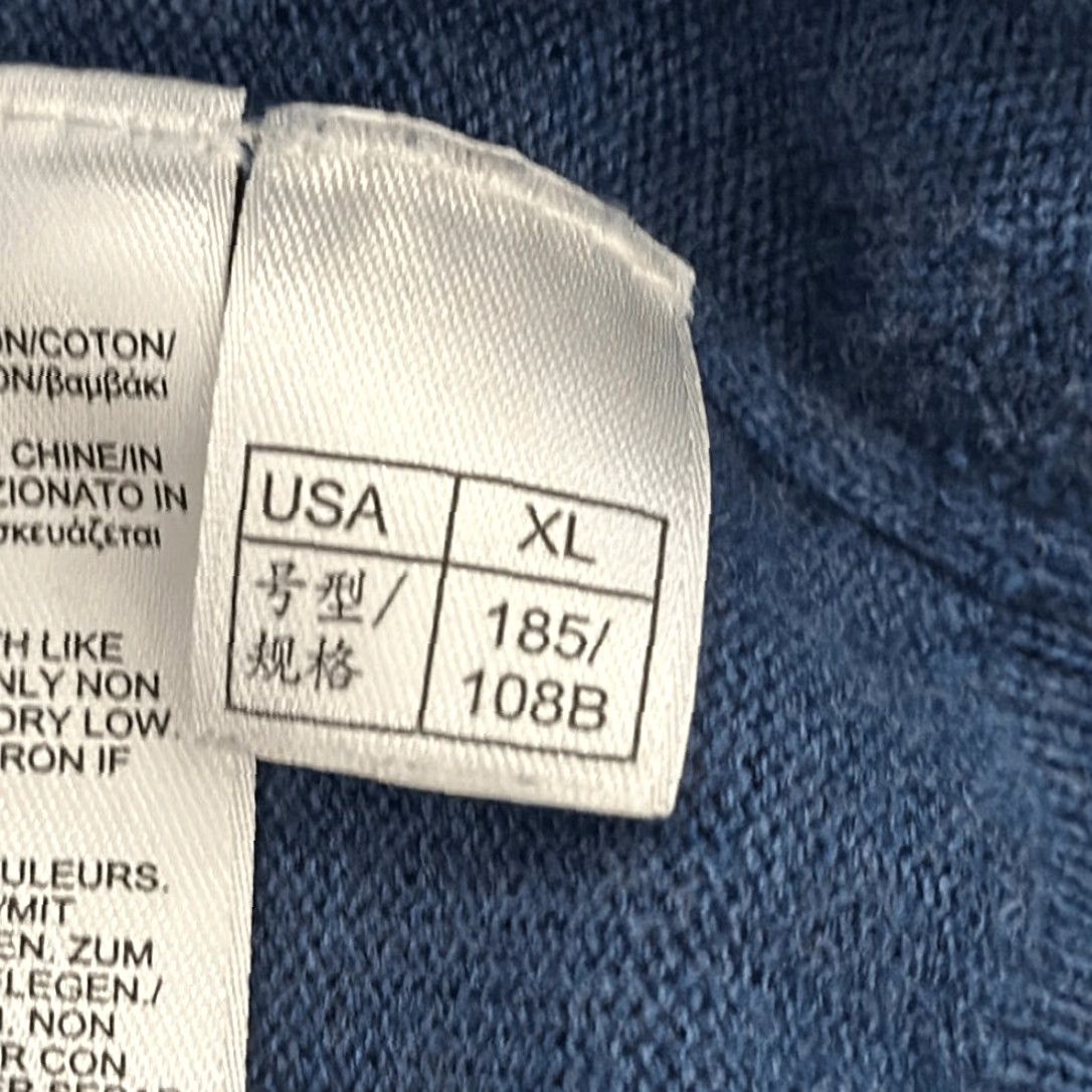 Brooks Brothers Brooks Brothers Sweater Men XL Blue Supima Cotton V neck Size US XL / EU 56 / 4 - 5 Thumbnail