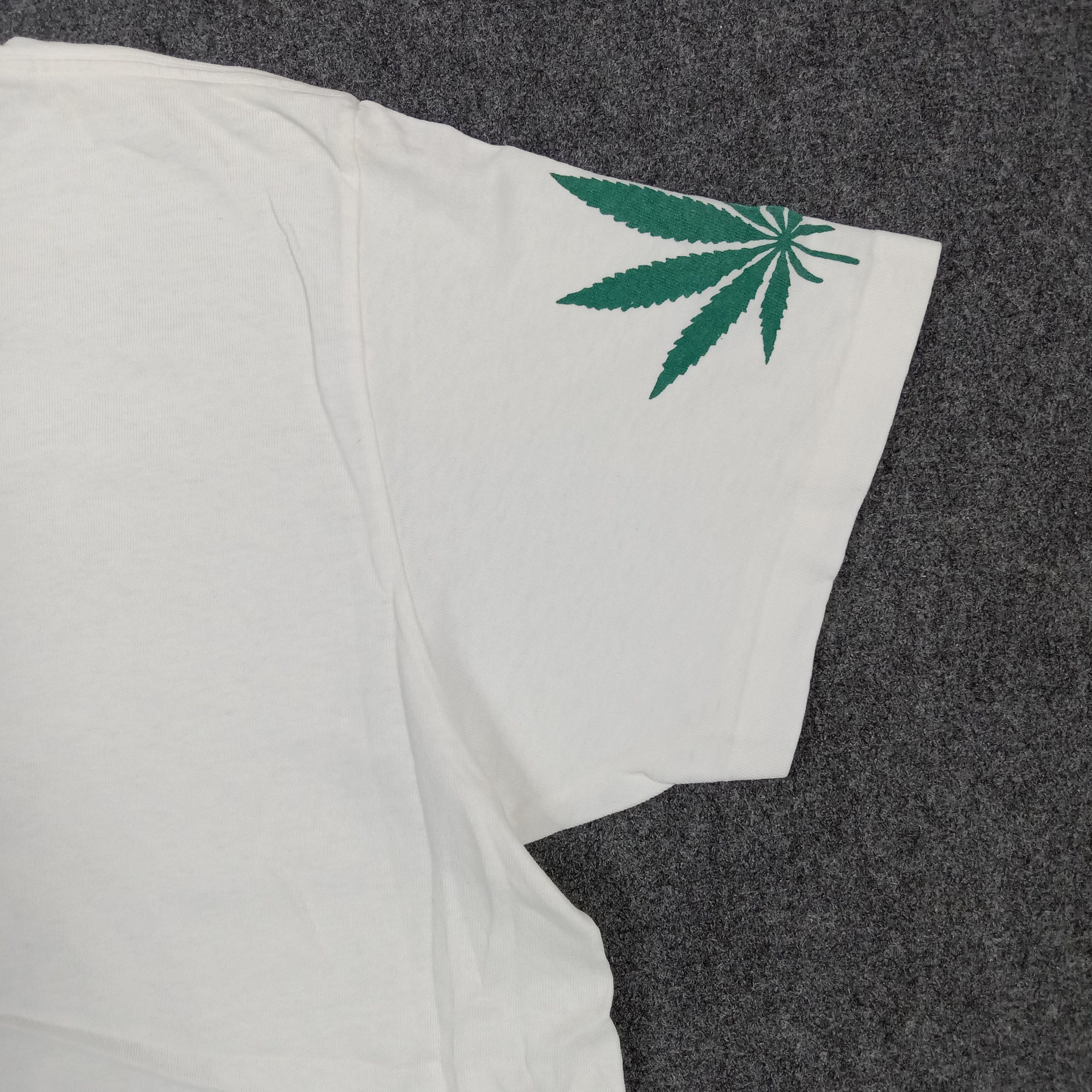 Hysteric Glamour Hysteric Glamour Weed Hempster Reggea Tshirt C294N70 Size US L / EU 52-54 / 3 - 5 Thumbnail