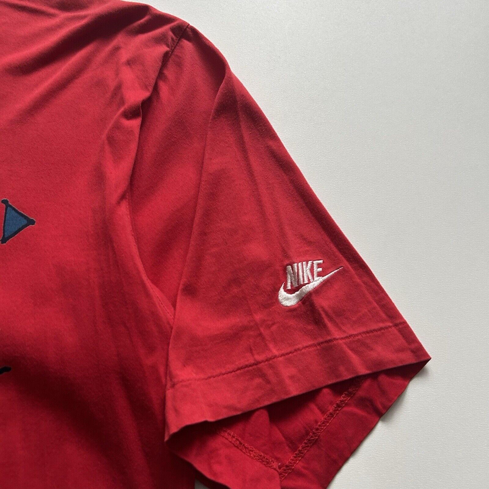 Nike Vintage 1990s Nike Embroidered Swoosh Collared Shirt Medium Size US M / EU 48-50 / 2 - 7 Thumbnail