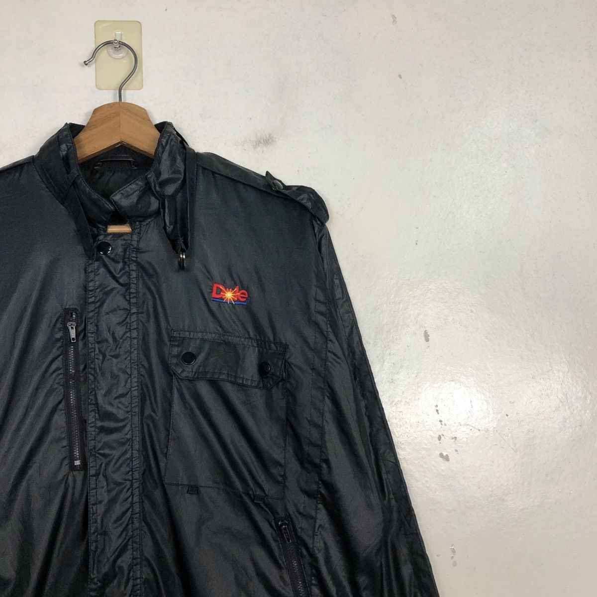 DUKE + DEXTER 💥VINTAGE SATIN BOMBER JACKET DOLE SMALL PONY Size US S / EU 44-46 / 1 - 8 Thumbnail
