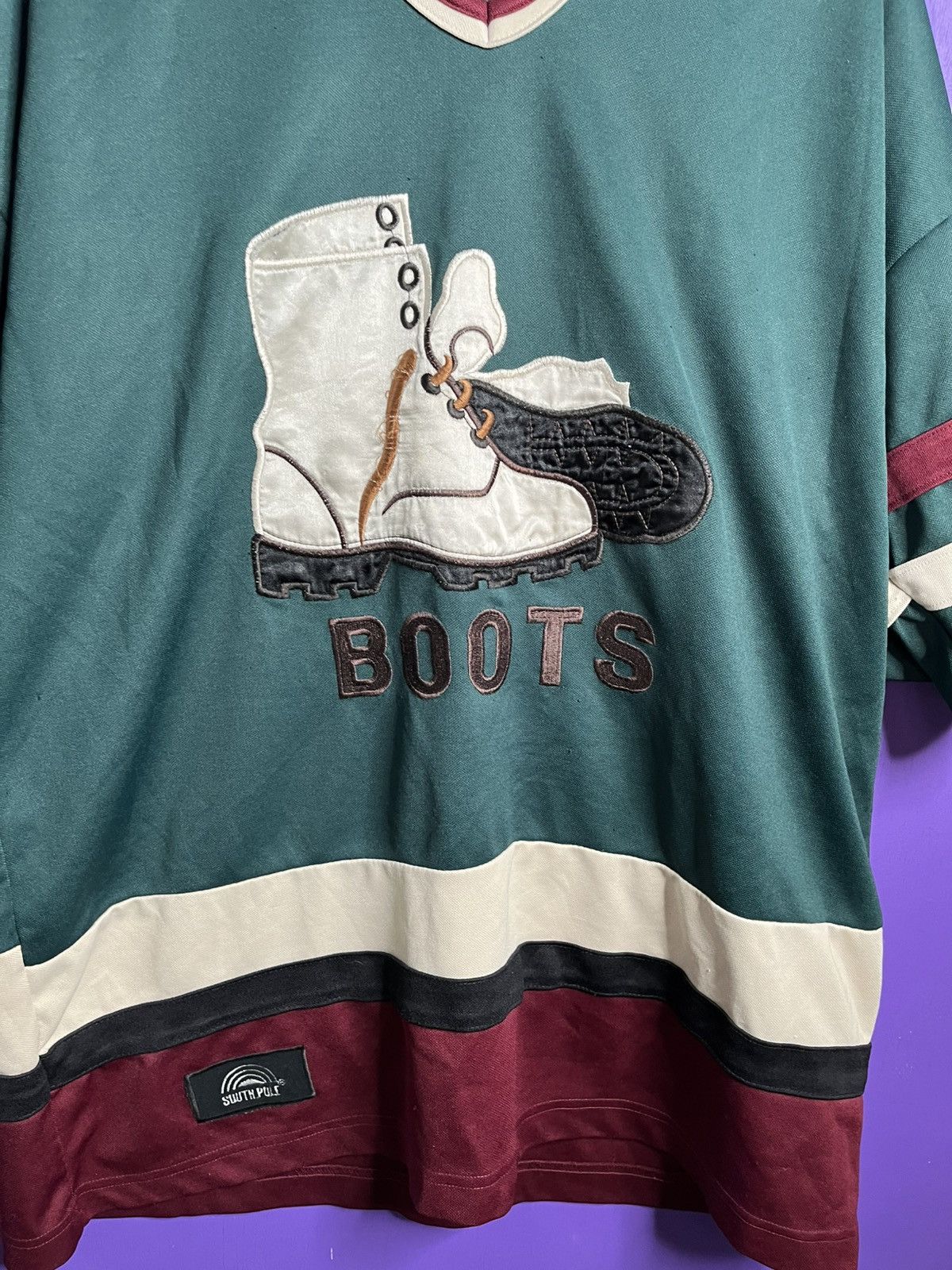 Southpole × Vintage Vintage Y2K Southpole boots promo jersey Size US XL / EU 56 / 4 - 3 Thumbnail