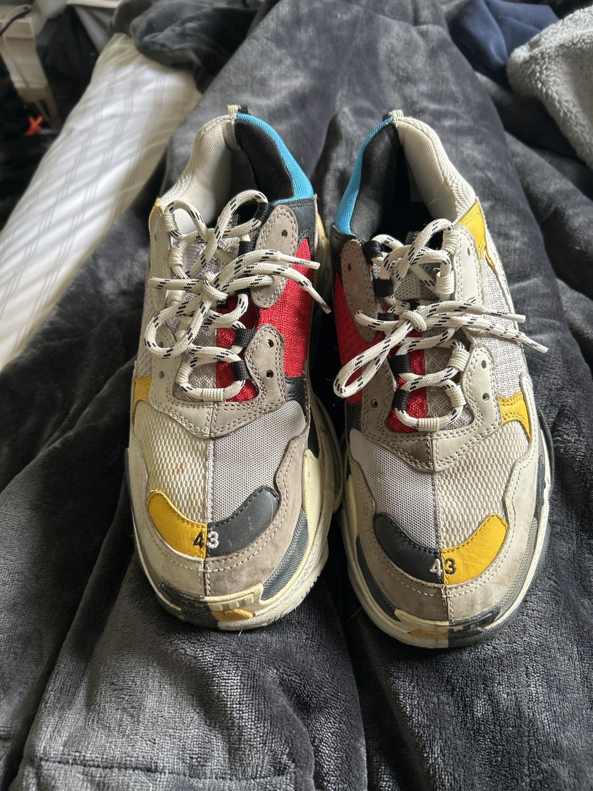 Balenciaga Balenciaga Tripple S Half & Half colorway Size US 10.5 / EU 43-44 - 3 Thumbnail