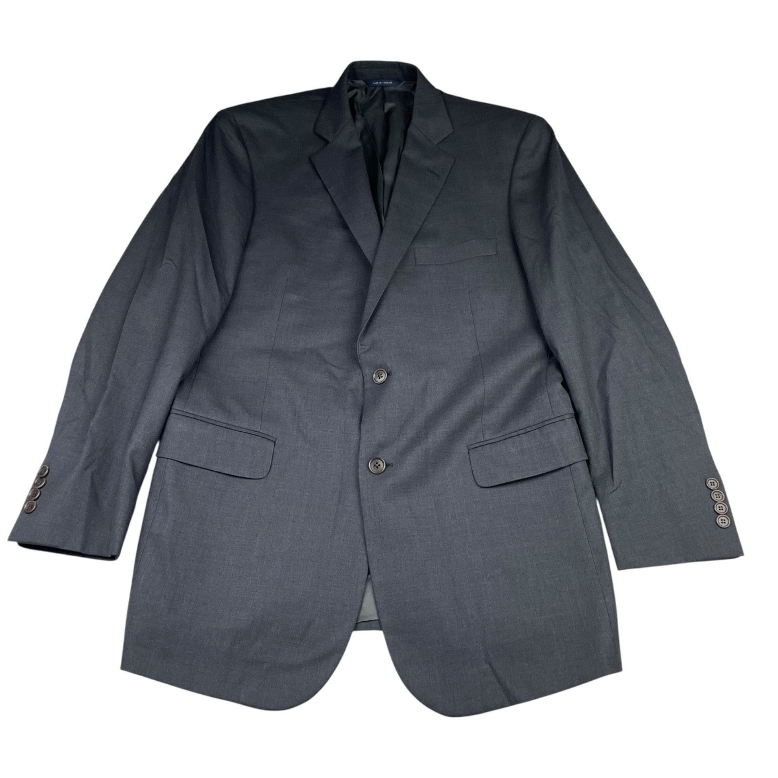 Brooks Brothers Brooks Brothers Men's Wool Stretch 2-Button Suit Gray • 41L Size 42L - 2 Thumbnail