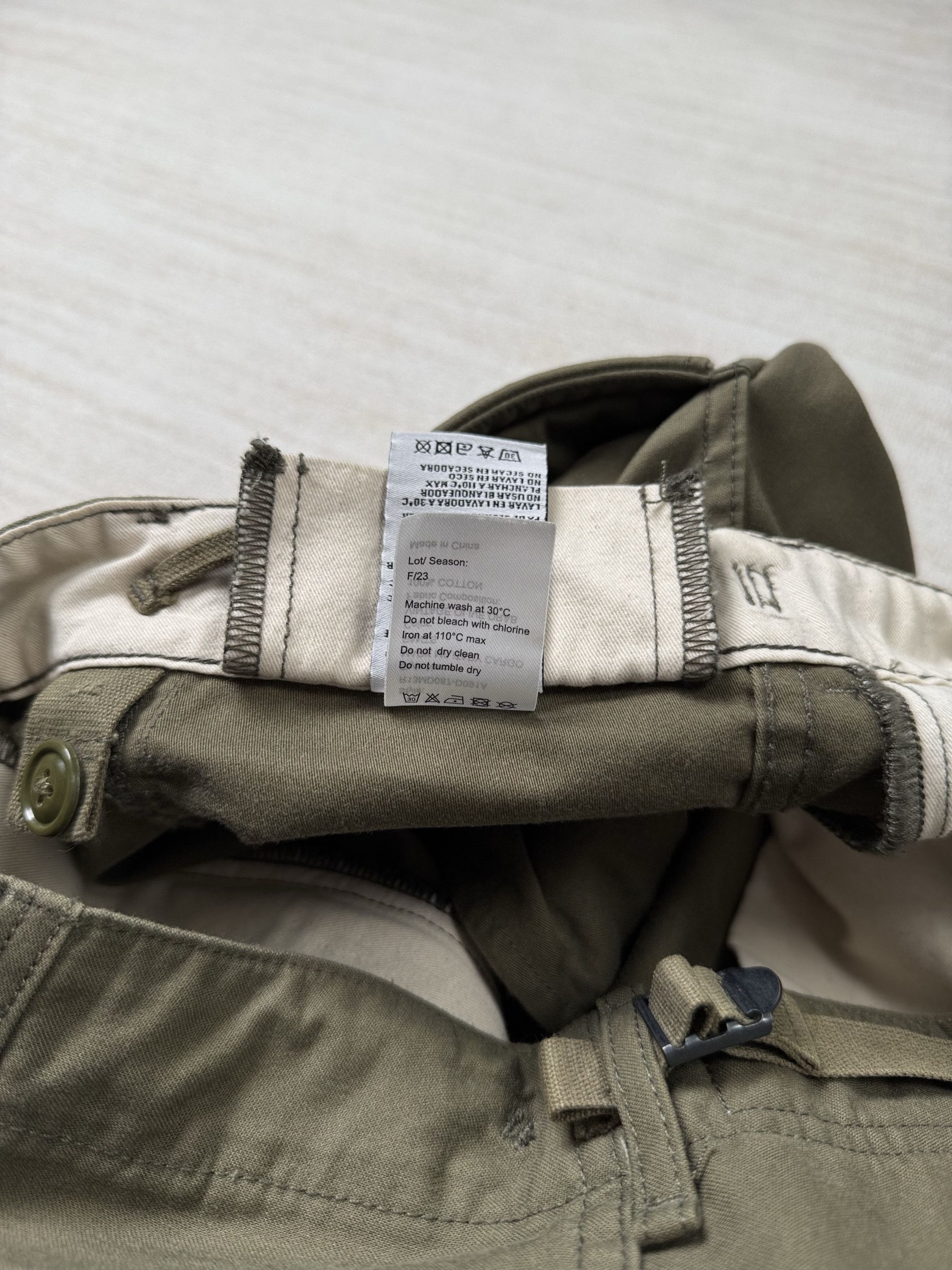 R13 UNWORN* R13 MARK MILITARY CARGO PANTS Vintage Olive Size US 32 / EU 48 - 11 Thumbnail