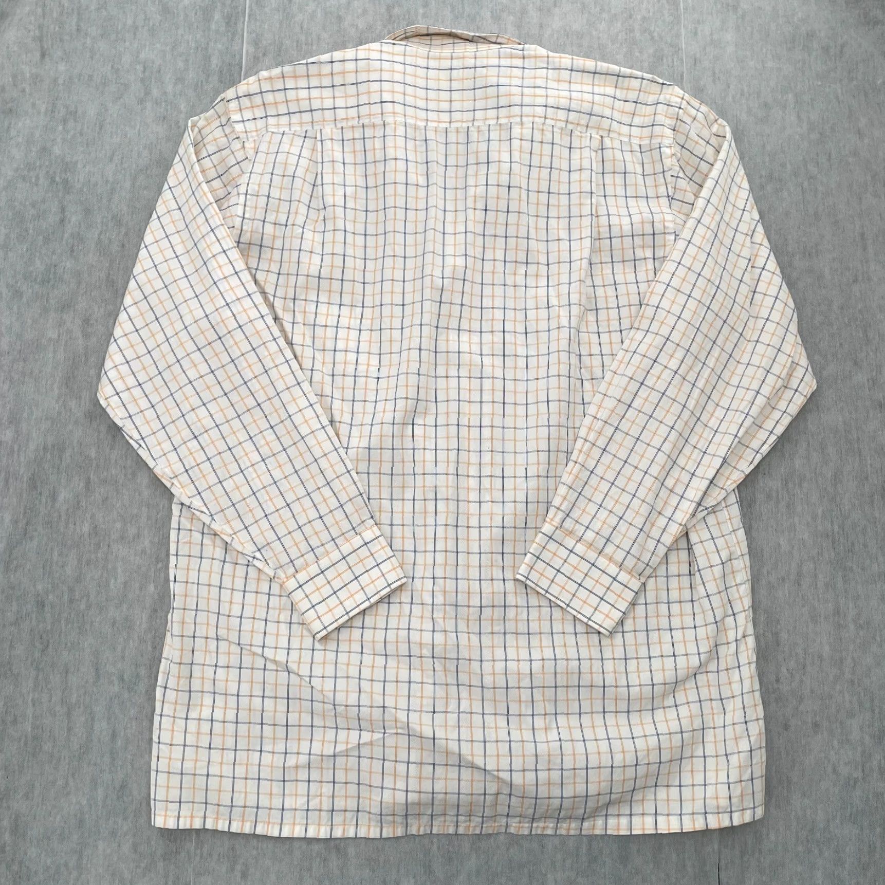 Vintage VINTAGE Maus & Hoffman Shirt Adult Large White Check Long Sleeve Button Up Men L Size US L / EU 52-54 / 3 - 2 Thumbnail