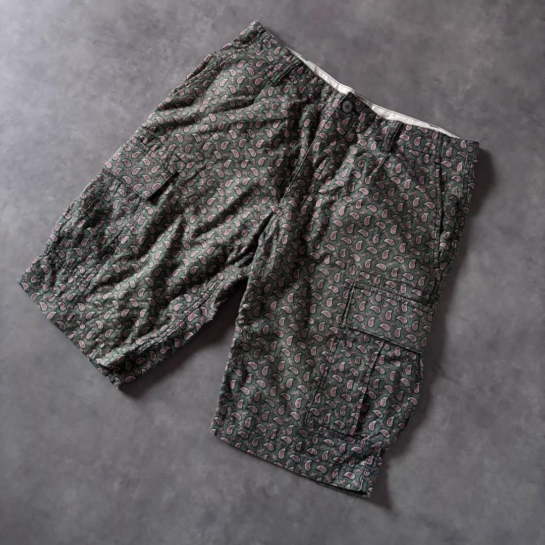 Junya Watanabe Comme des Garçons Junya Watanabe all-over print shorts AK65 Size US 31 - 2 Thumbnail