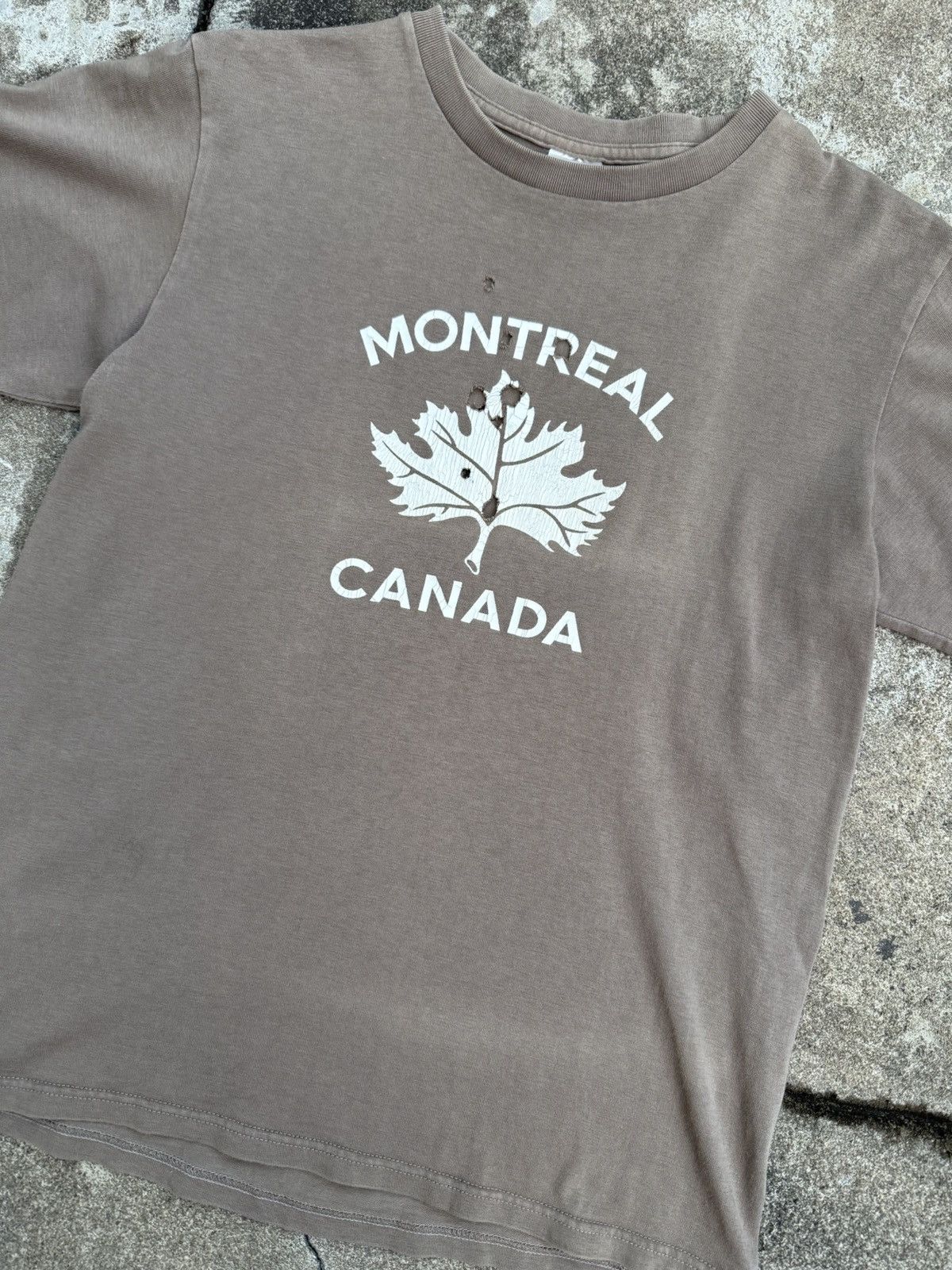 Number (N)ine SS01 “Time Migration” Montreal Canada Tee Size US L / EU 52-54 / 3 - 3 Thumbnail