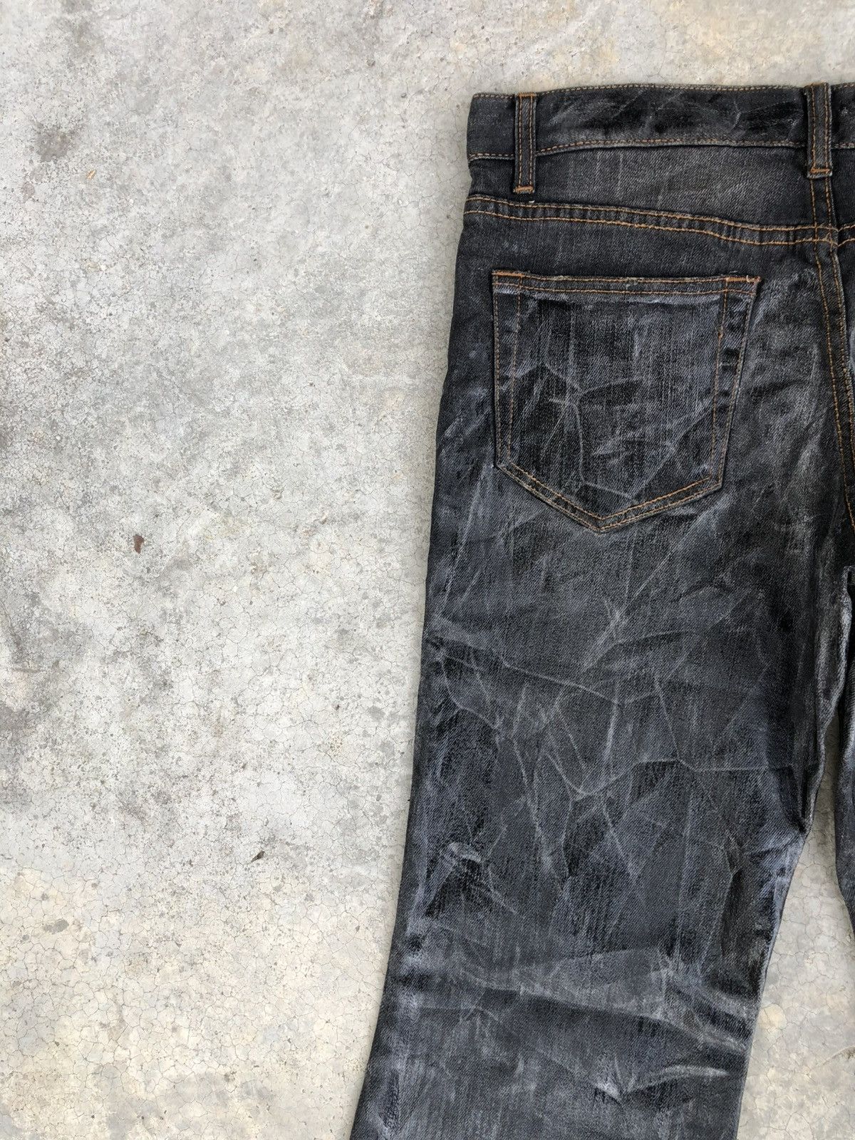 Tornado Mart Tornado Mart Flared Jeans Wax Jeans Size US 30 / EU 46 - 9 Thumbnail