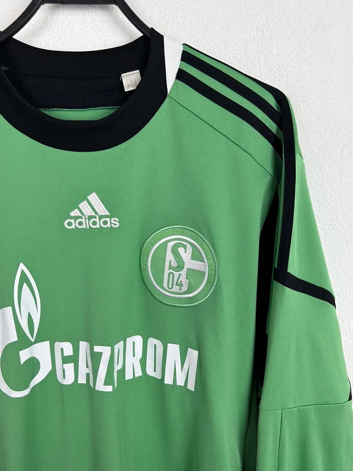 Adidas Adidas Schalke 04 2012/13 #36 Lars Unnerstall GK 3 Jersey Size US XL / EU 56 / 4 - 3 Thumbnail