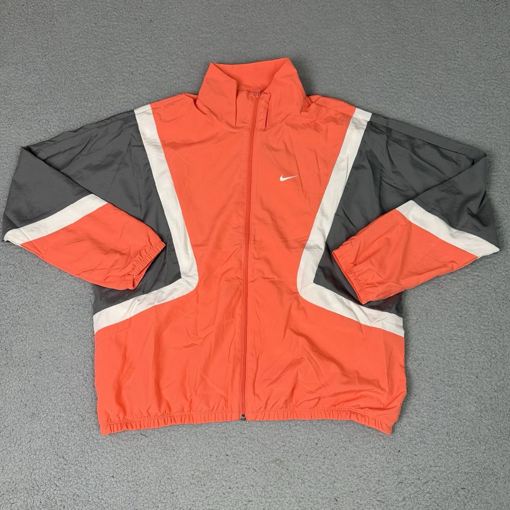Nike Nike Icon Jacket Mens M Orange Dri-Fit Woven Basketball Zip Up New Graphic Size US M / EU 48-50 / 2 - 2 Thumbnail