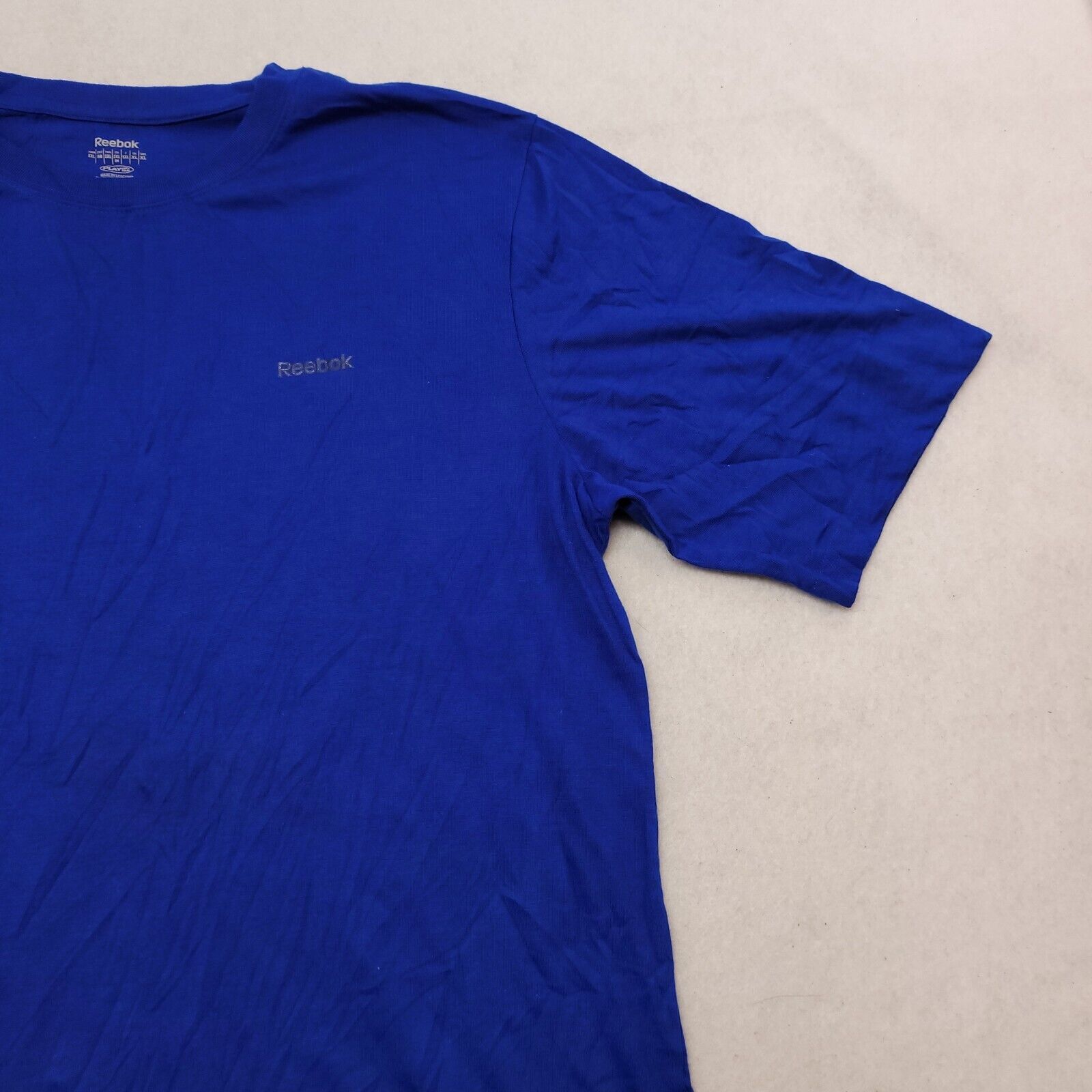 Reebok Reebok Casual Pullover T Shirt Mens Size Extra Large XL Blue Size US XL / EU 56 / 4 - 5 Thumbnail