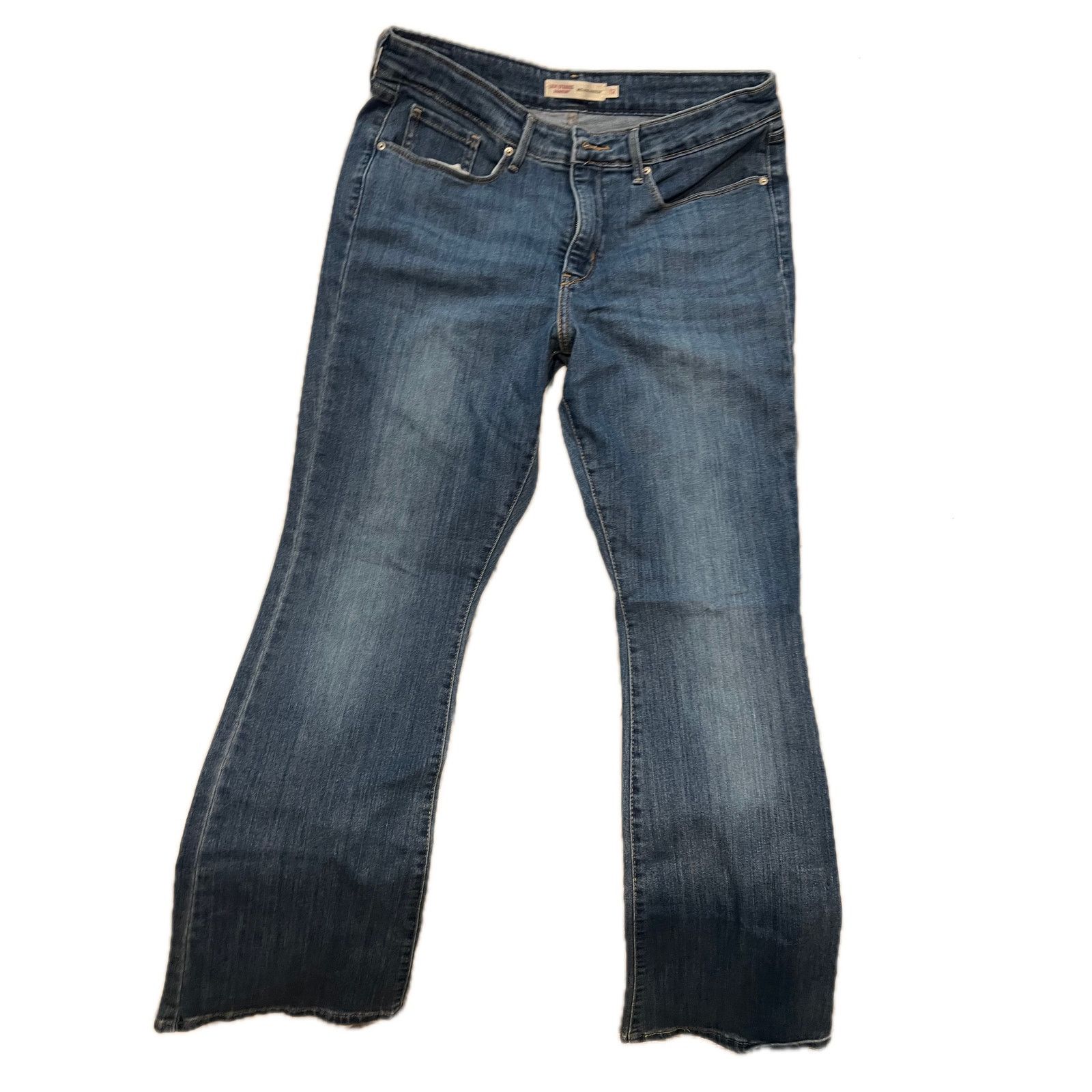 Levi's Levi's Signature Mid-Rise Bootcut Jeans Womans L 12M 31x32 Size 34" / US 12 / IT 48 - 1 Thumbnail