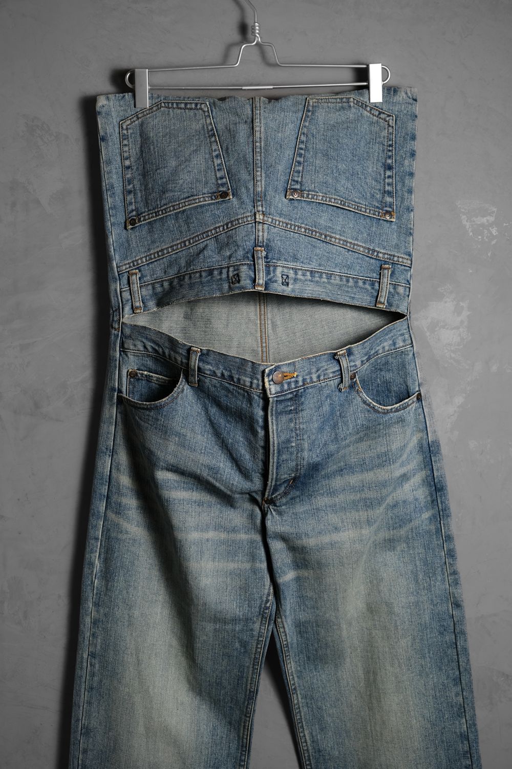 Maison MIHARA YASUHIRO MIHARA YASUHIRO Wash Denim Pack Jeans Size US 34 / EU 50 - 6 Thumbnail