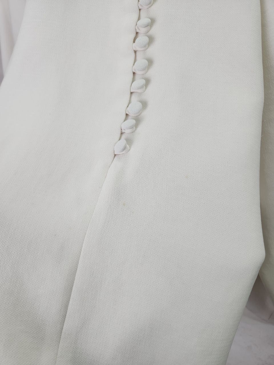 Sezane Sezane White Blouses Size L / US 10 / IT 46 - 3 Thumbnail